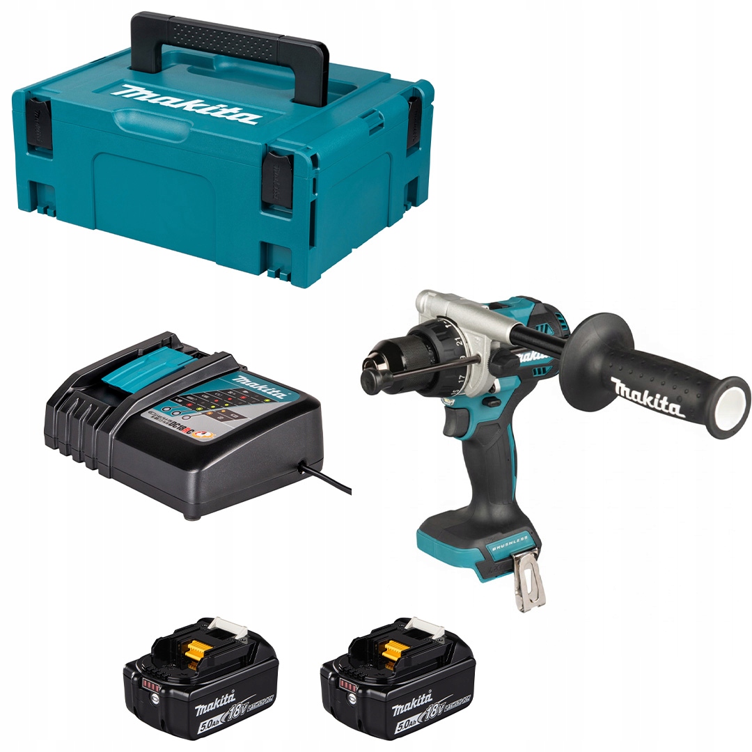 Aku Vrtačka Makita DHP492RTJ 18V 2x5Ah Lxt Xpt Bl kufr