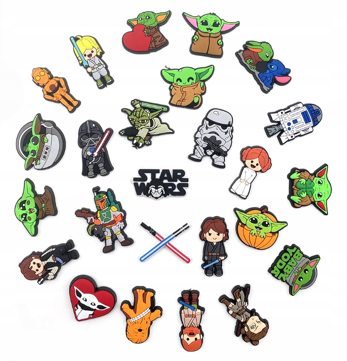 Piny Připínáčky Na Boty Wpinki Star Wars Hvězdné války 25 kusů