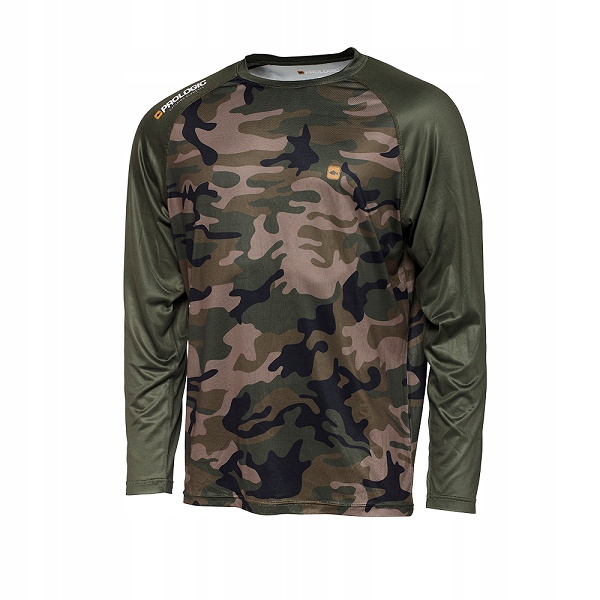 Blůza s dlouhým rukávem Prologic Uv Camo, vel XL
