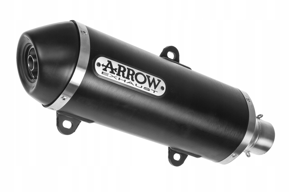 Koncovka výfuku tlmič Arrow Urban Aluminium Dark, Kawasaki J 300 14-16