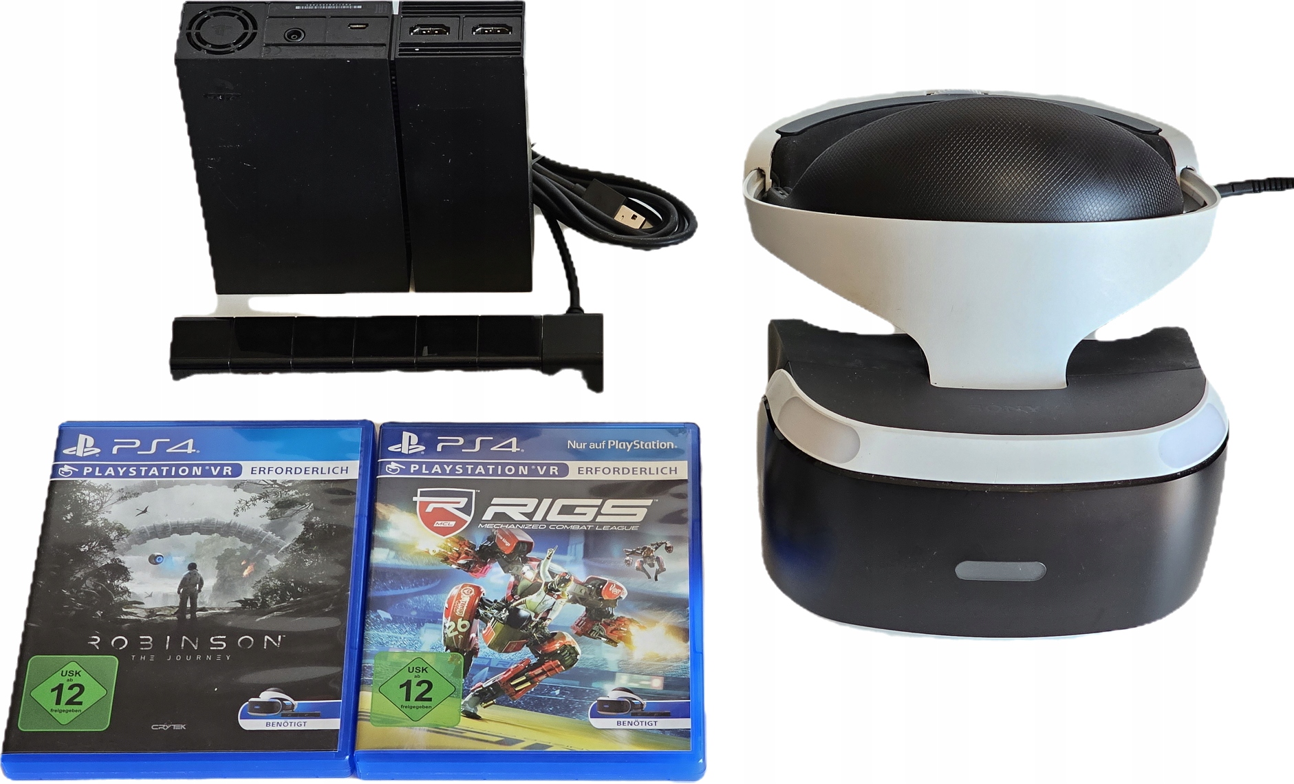 Nintendo Switch PlayStation VR PSVR SONY CUHJ-16007  PS4 Zestaw Sony PlayStation VR CUH-ZVR2 z kamerą - Sklep, Opinie