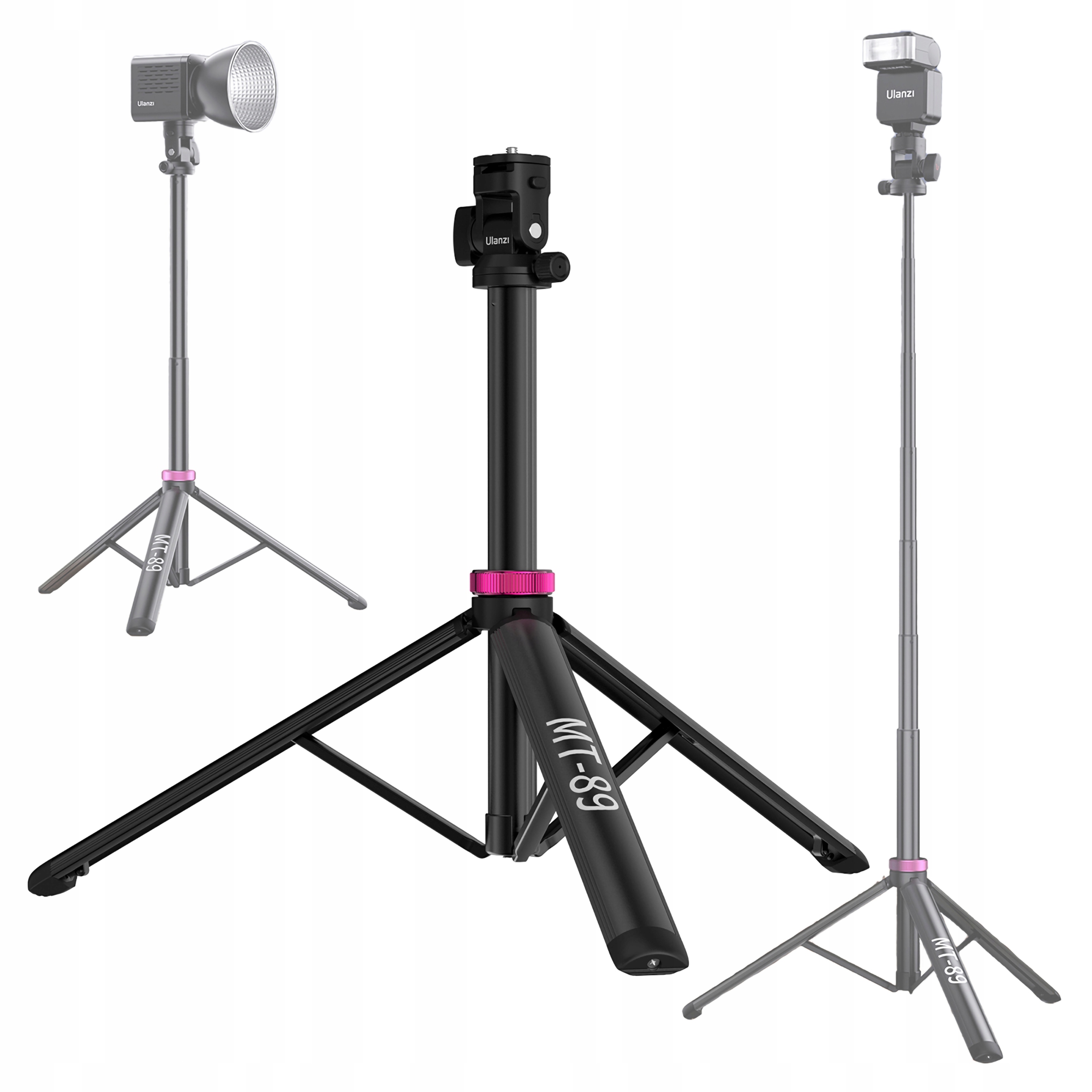 Hliníková tyč stativ Ulanzi MT-89 více než 2 metry a rychlospojka 1/4“