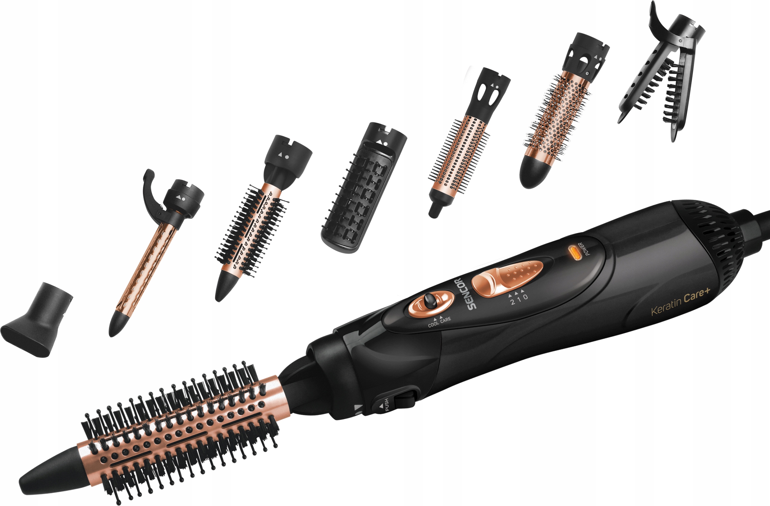 Horkovzdušná kulma Sencor Shs 8550BK