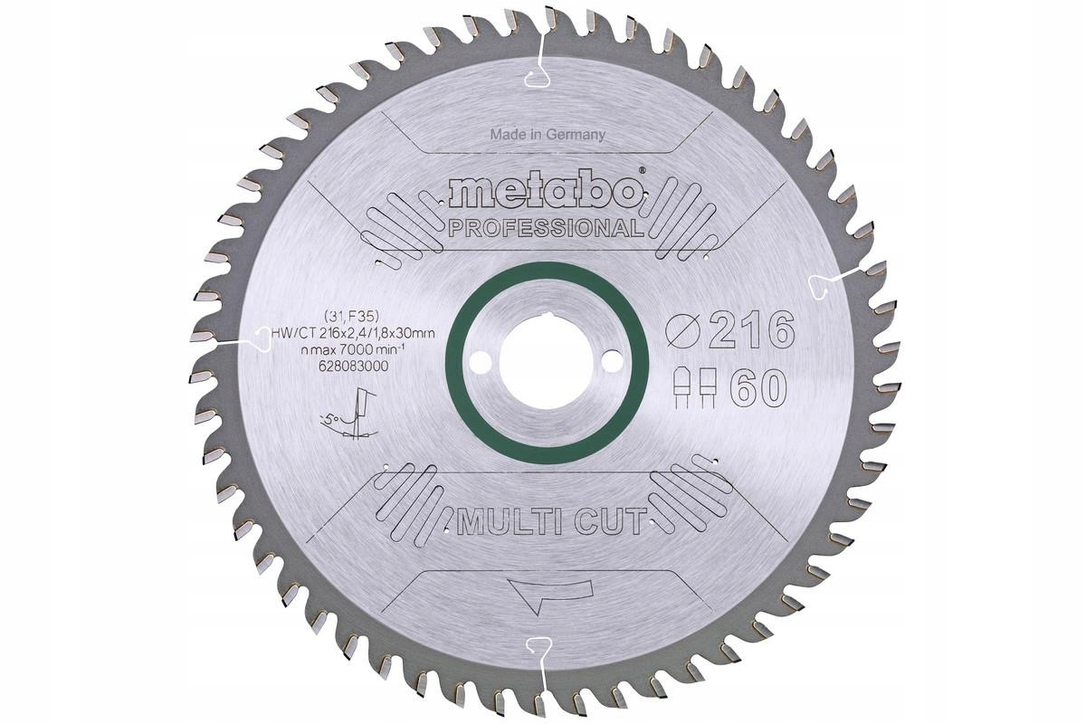 Metabo Kotoučová Pila Hw/ct 216x30x60z Multi Cut Professional