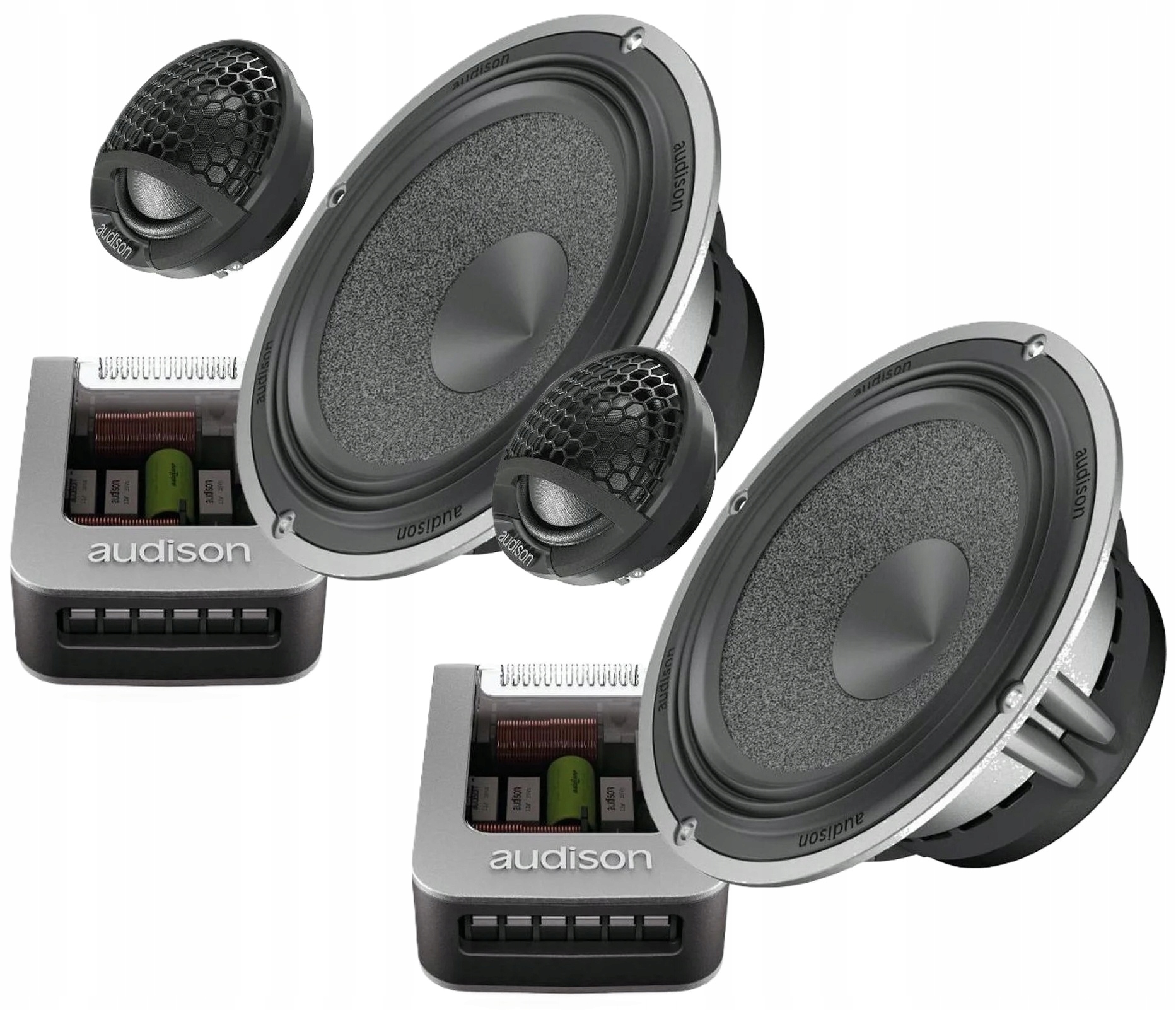 Głośniki 16.5cm Audison Voce Av K6 Samochodowe 250W Perfekcyjne Brzmienie