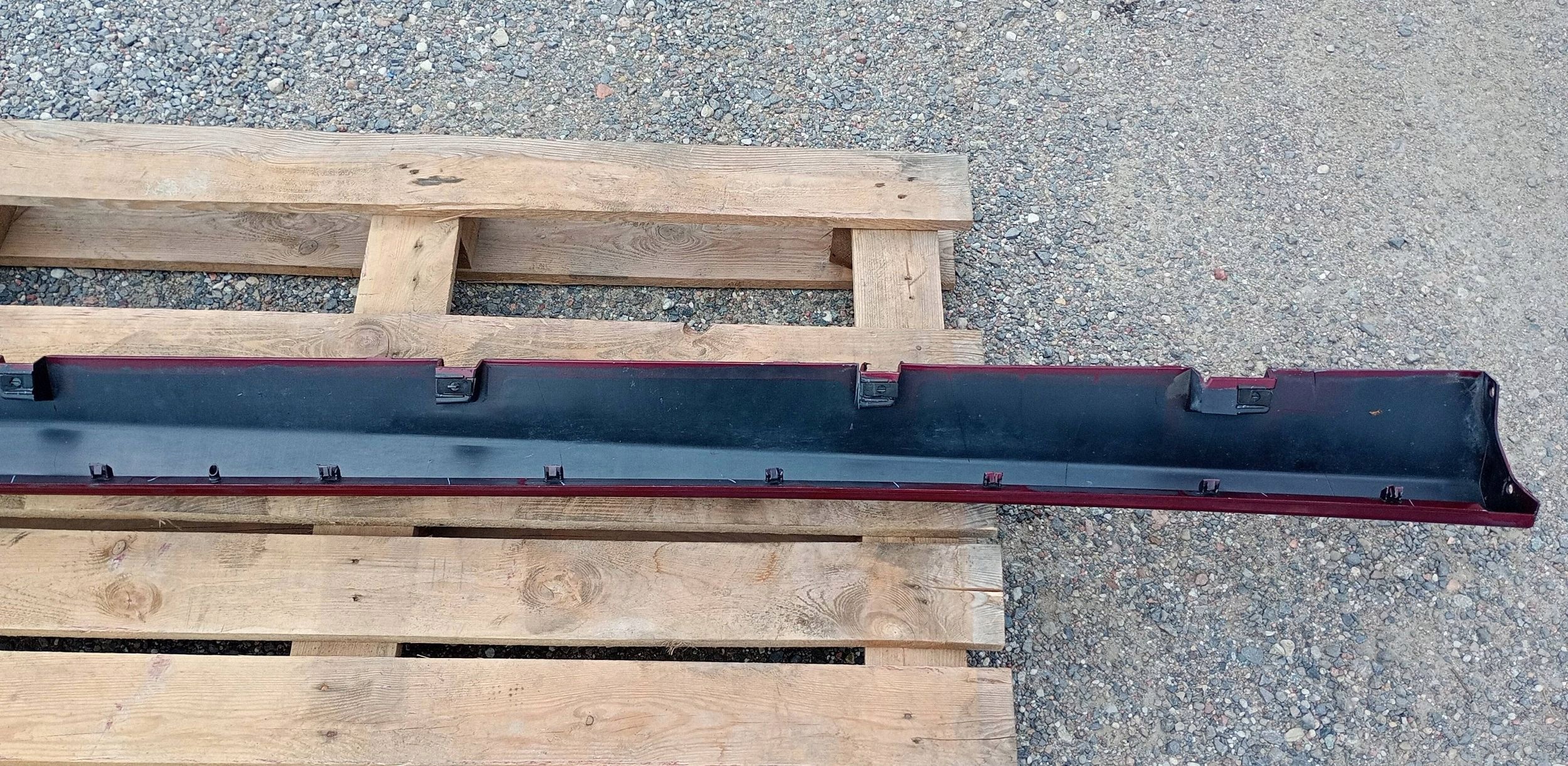 moulding threshold cap of the threshold threshold left Dodge Charger SRT 6.4 2015