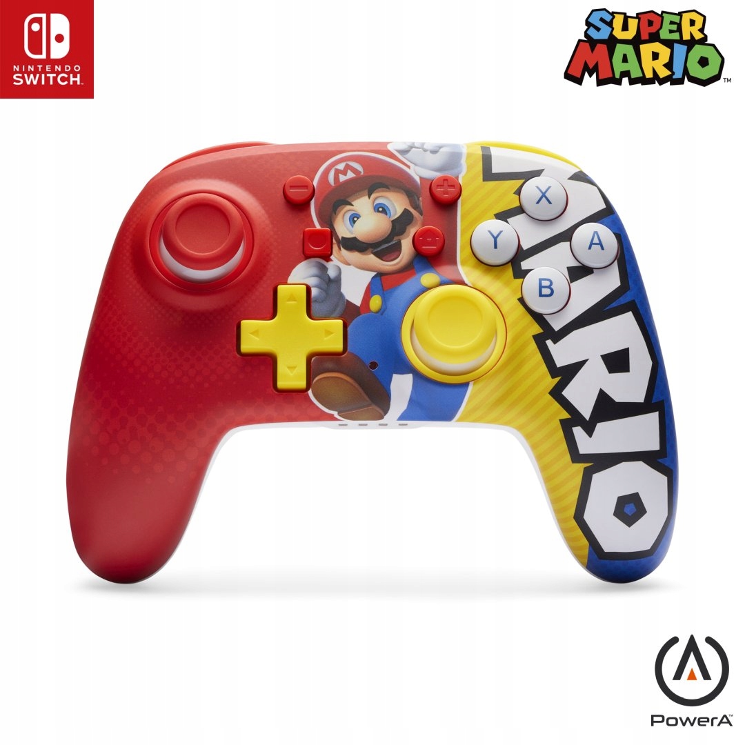 Pad Nano Enhanced bezprzewodowy Mario Victory Do Switch 2, Switch, Powera