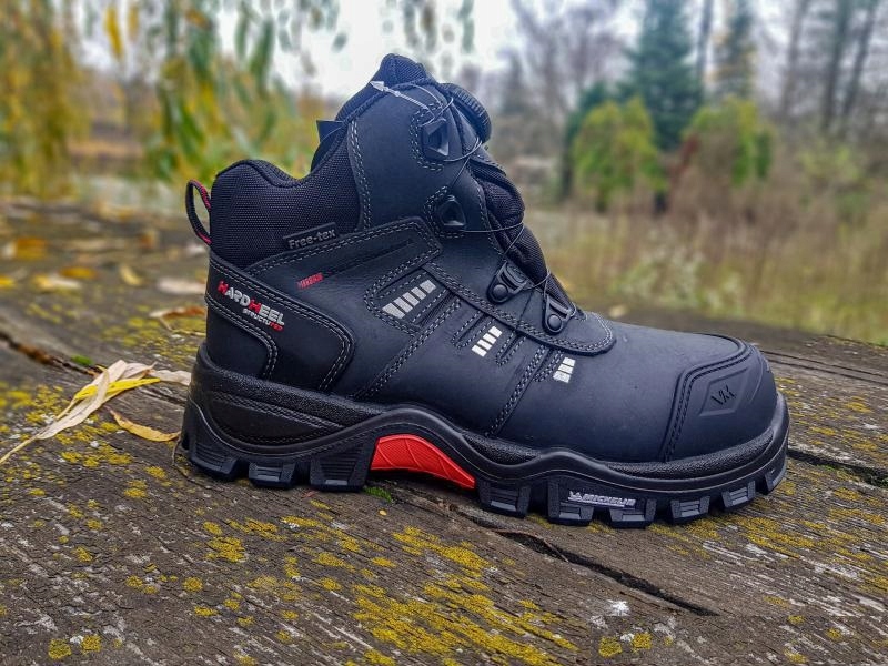 WODOODPORNE skóra TRZEWIKI BUTY ROBOCZE MĘSKIE S3 BOA NIEZWYKLE MOCNE!!! Rozmiar 44