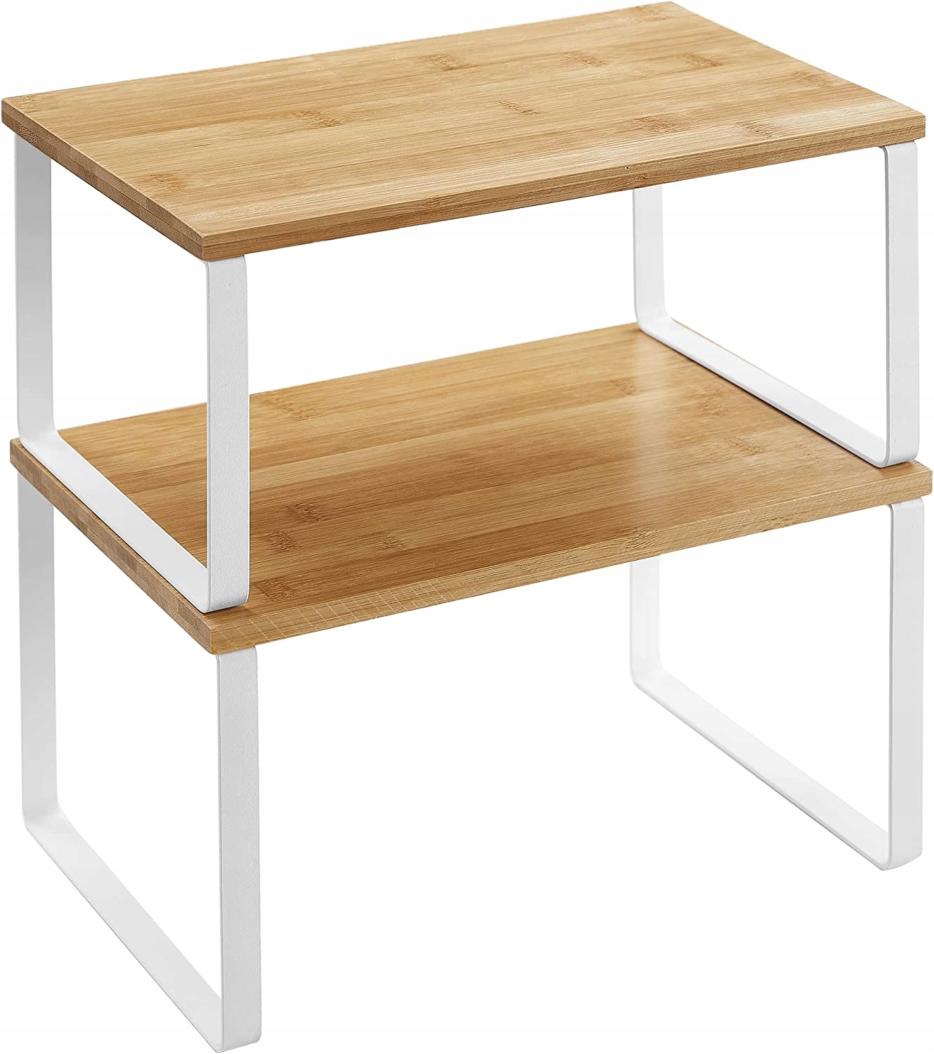 

Bambusowa Półka Kuchenna Na Blat Do Szafki 2 Szt