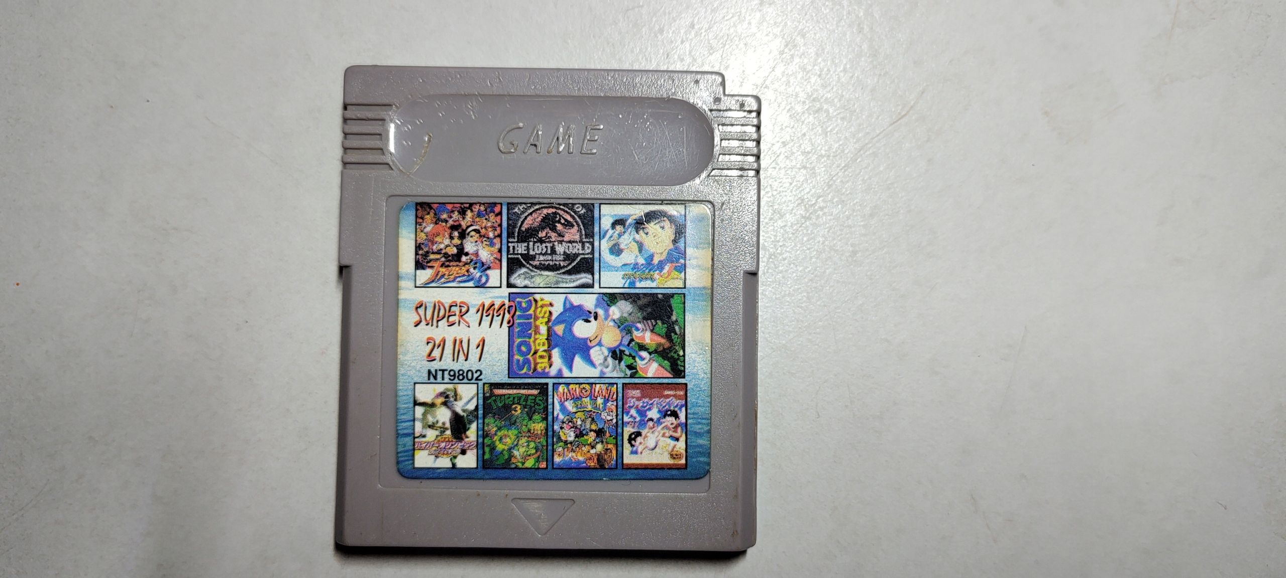 Super 1998 21 in 1 NT9802 Game Boy Classic
