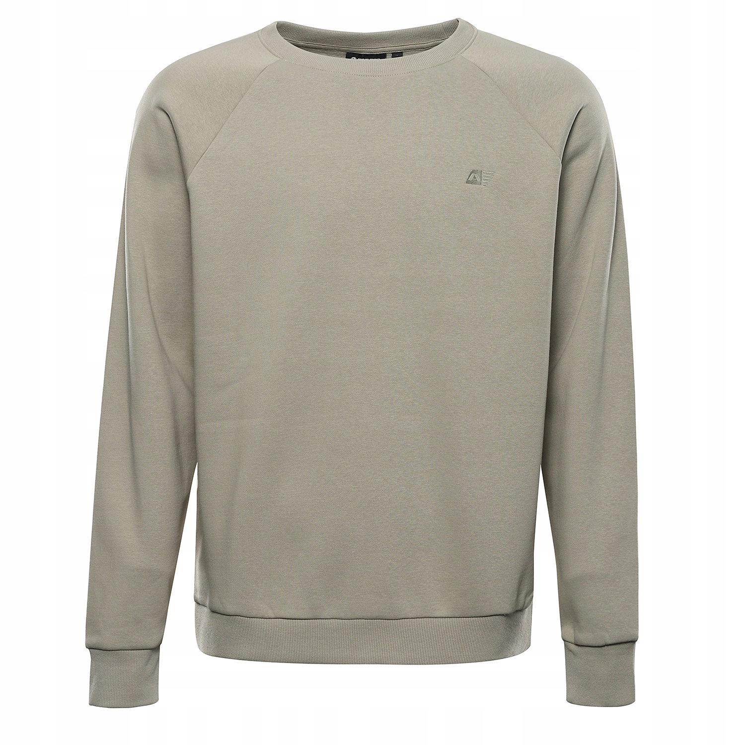 Bluza męska bawełniana Alpine Pro Negg k.oliwkowy r.M