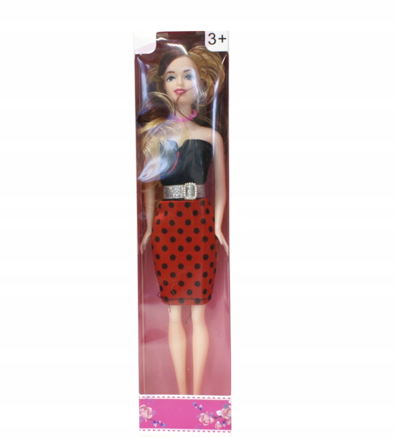 

Modna Lalka 28cm Duża Lalka w sukience
