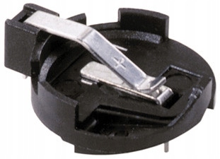 

Koszyk Na Baterie Typ CR2032 (3V) Z Blokadą 2-SZT