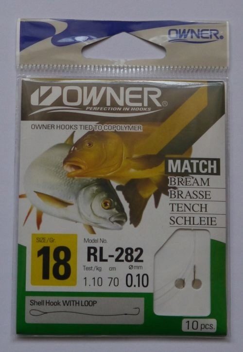 Owner Size 18 Z Przyponem 0.10MM RL-282