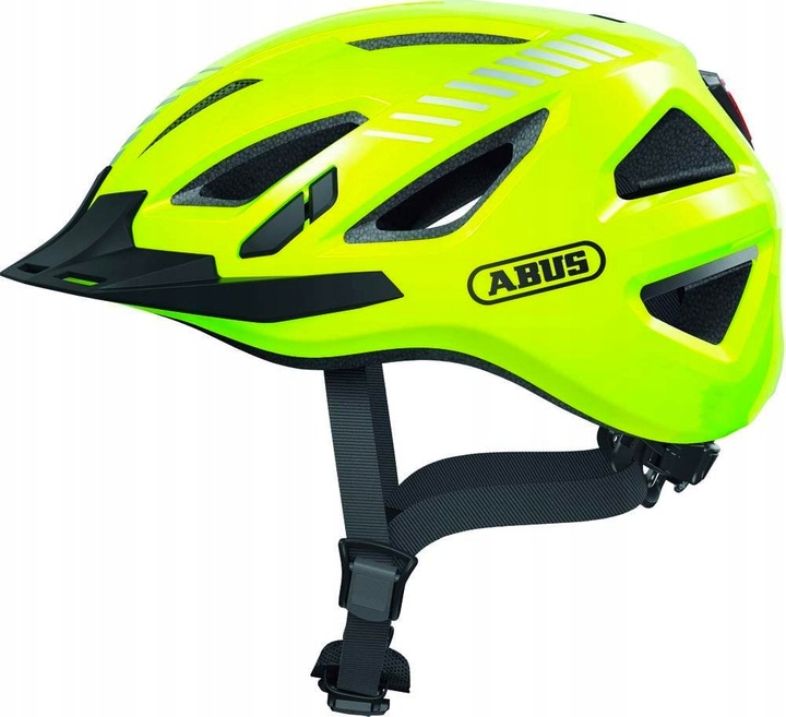 Cyklistická helma Abus Urban-I 3.0 Signal Yellow M 52-58cm Led