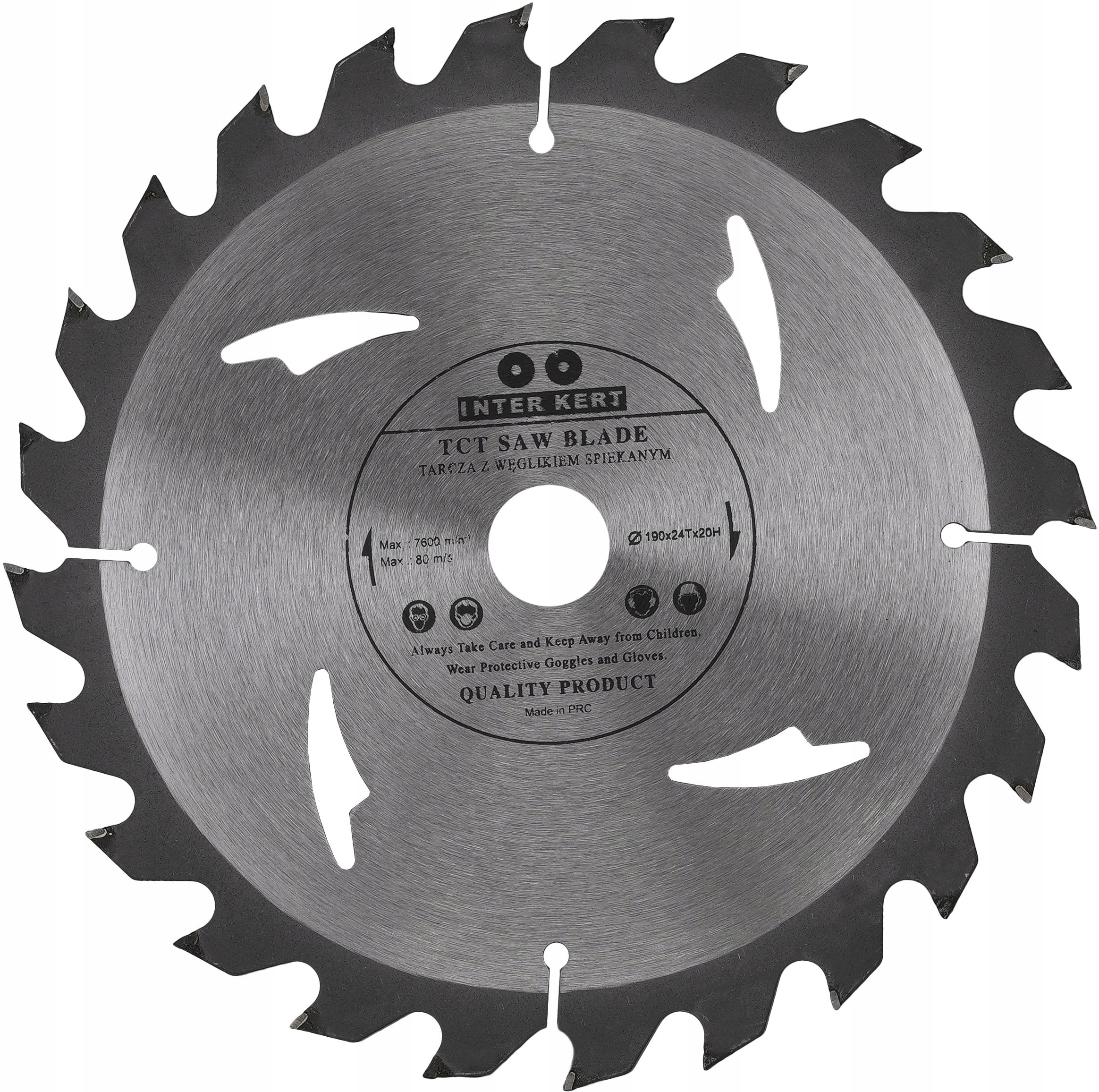 TARCZA WIDIOWA DO DREWNA PIŁA TNĄCA 190x20/24T