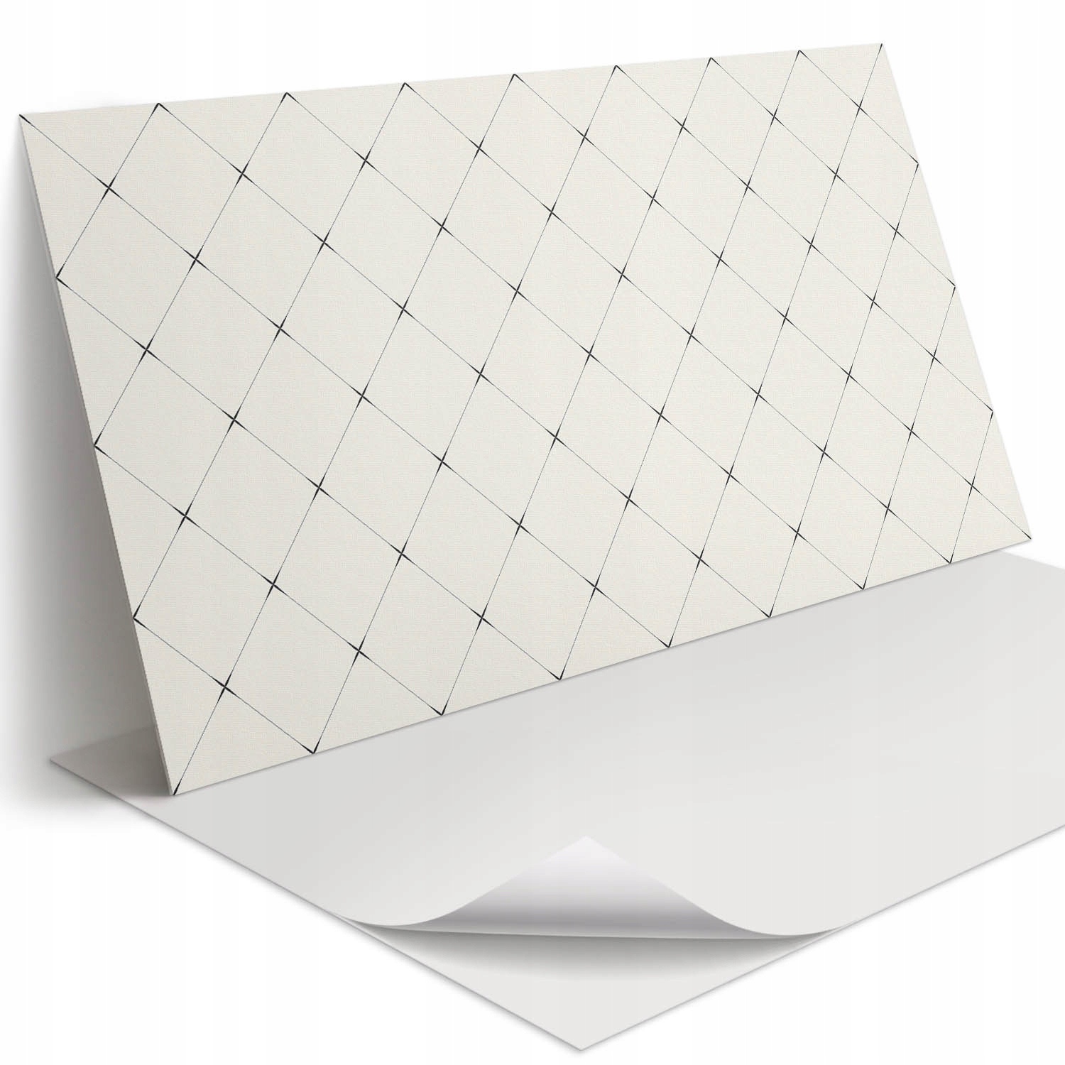 Nástěnný Pvc panel Geometrie kosočtverců v minimalistickém stylu 120 x 60 cm