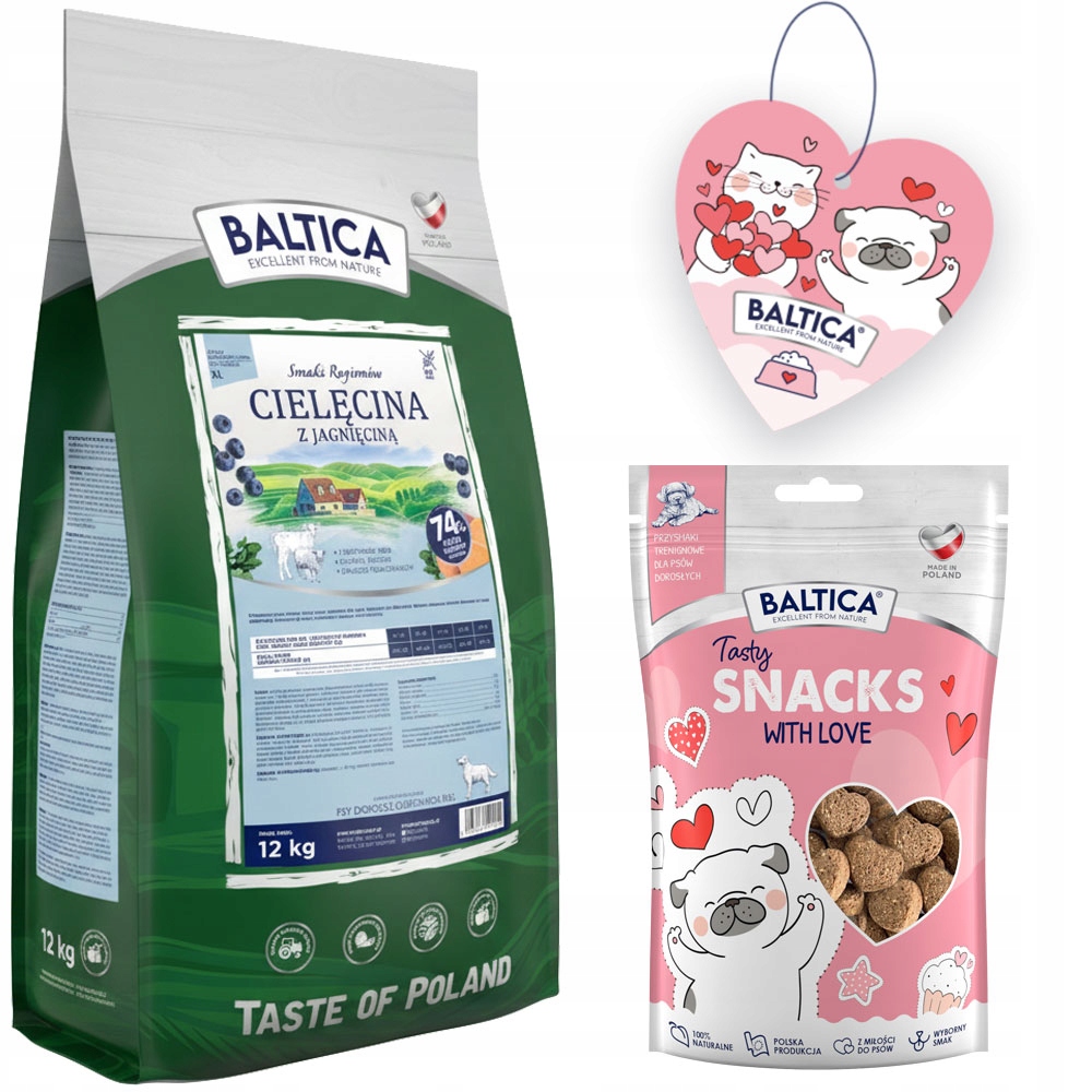 Baltica Telecí s jehněčím XL 12kg pro velká a obří plemena