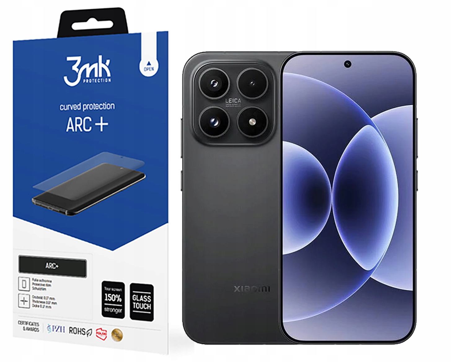 Fólie Arc+ 3MK pro Xiaomi 17 Fólie Fullscreen