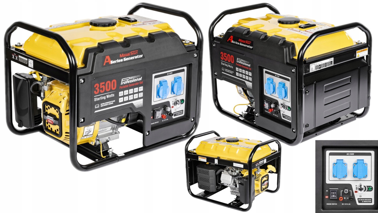 LC3500-AS Loncin Agregat prądotwórczy 3,1kW Avr Idealny do domu
