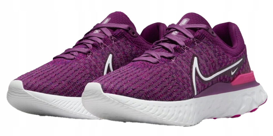 Buty Nike React Infinity Run Flyknit 3 Light Bordeaux DD3024-500 42,5
