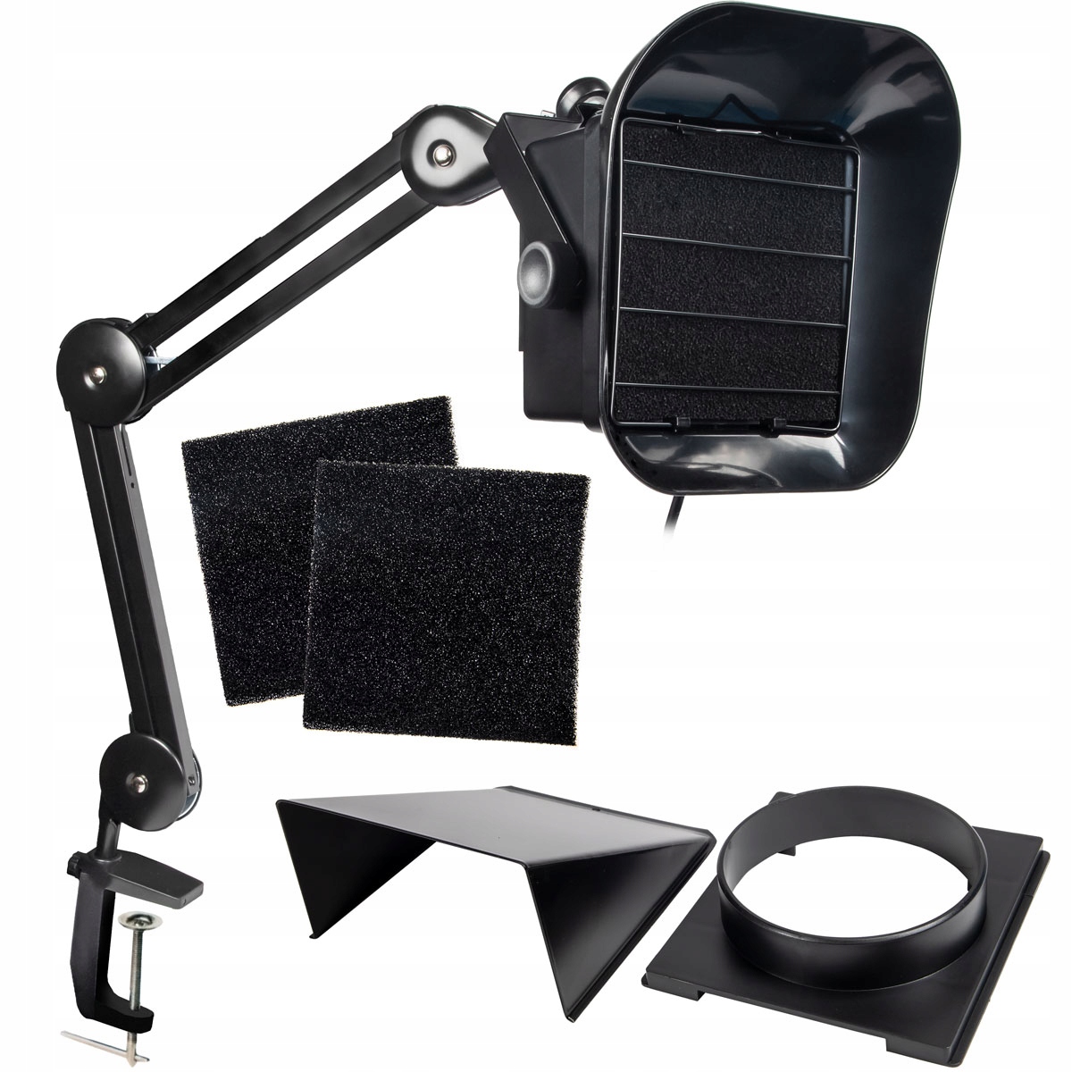 Pohlcovač spájkovacích pár a dymu ZD-153A s upevnením na dosku 23 W