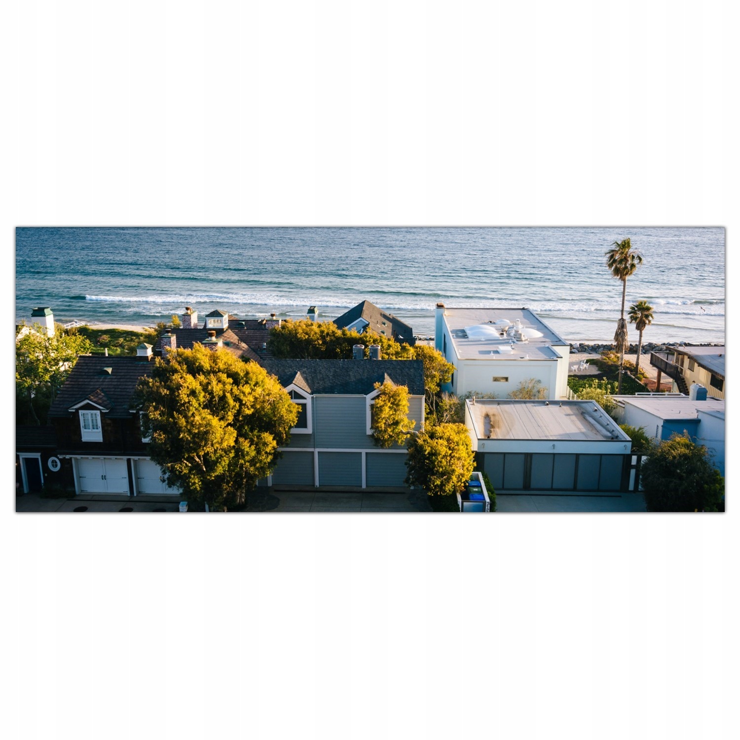 Malibu Pláž More 125x50 Tvrdené sklo lacobel