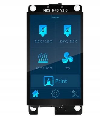 Wyświetlacz 4.3 cala Creality,MKS NOWOŚĆ