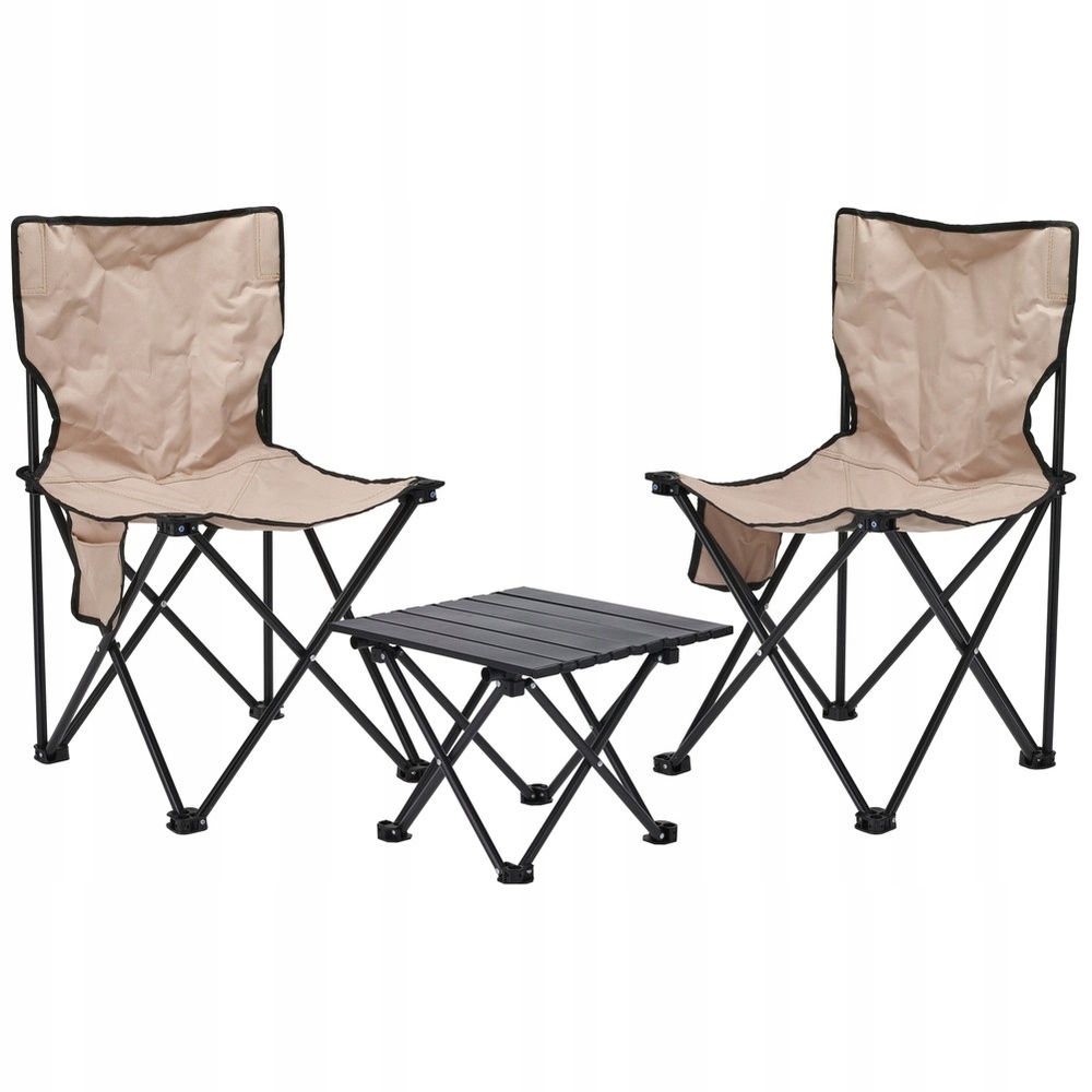 Turistické židle se stolkem 3 el.