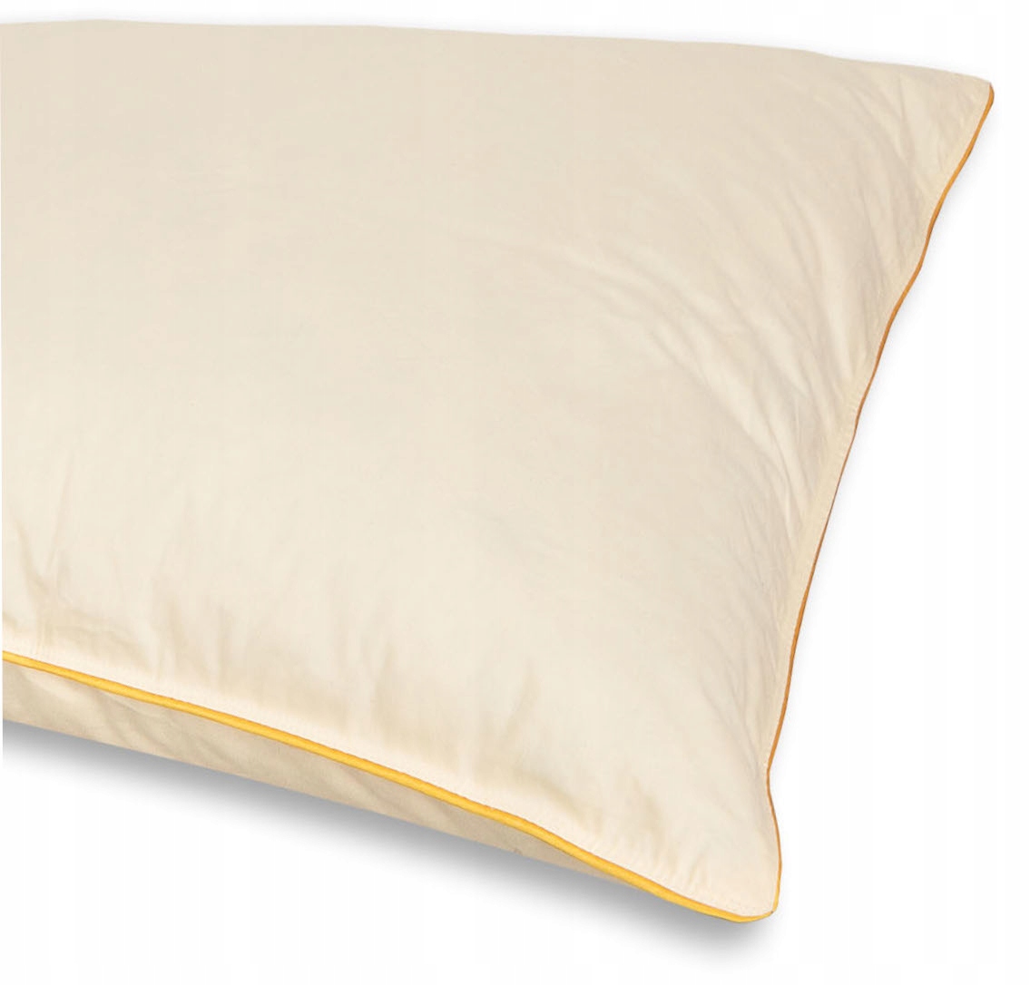 PODUSZKA PUCHOWA 70x80 1,4kg 100% PUCH KREMOWA Marka Gre-Max