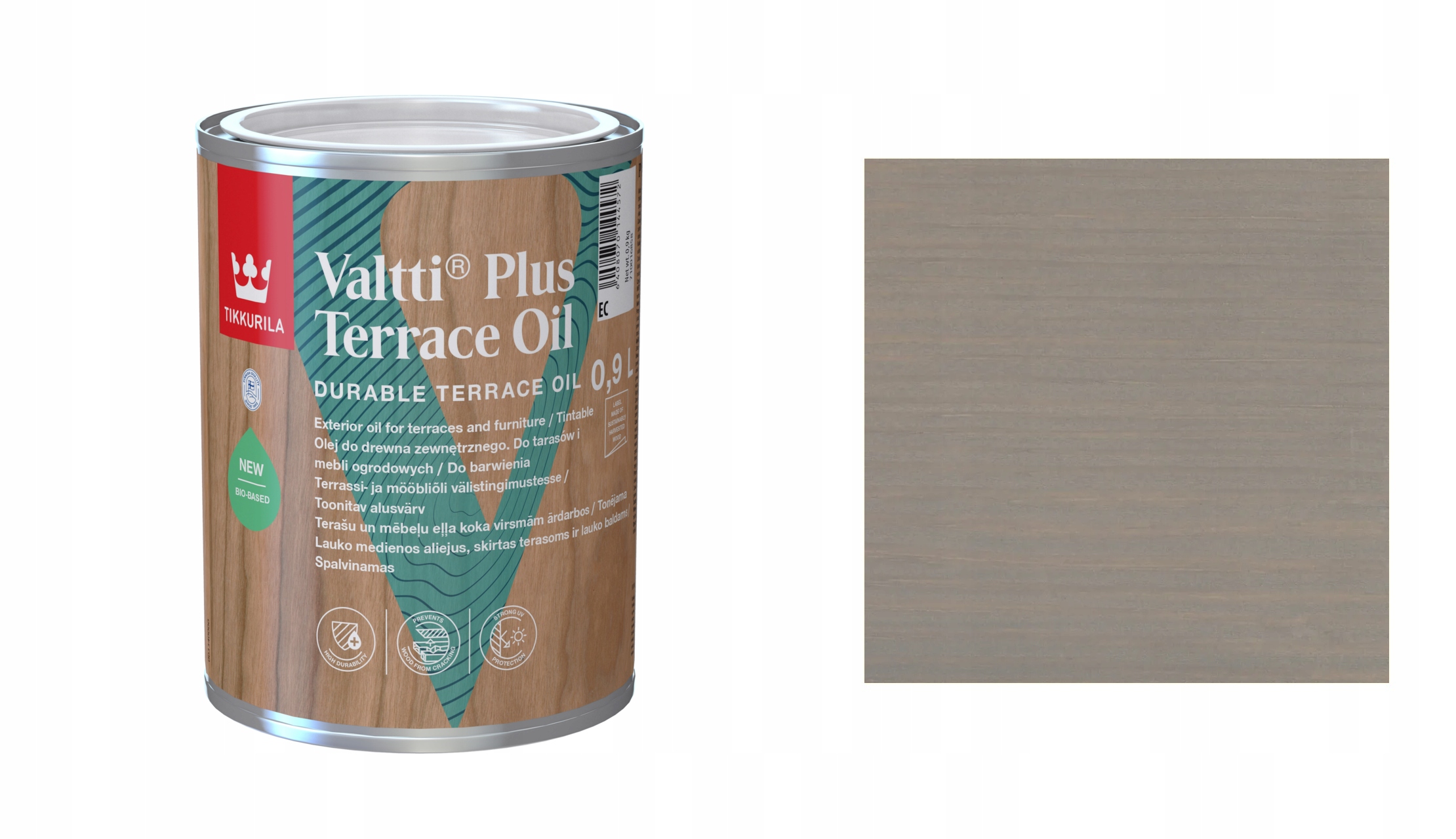 TIKKURILA VALTTI PLUS TERRACE OIL 0,9L 5147 OLEJ DO TARASÓW