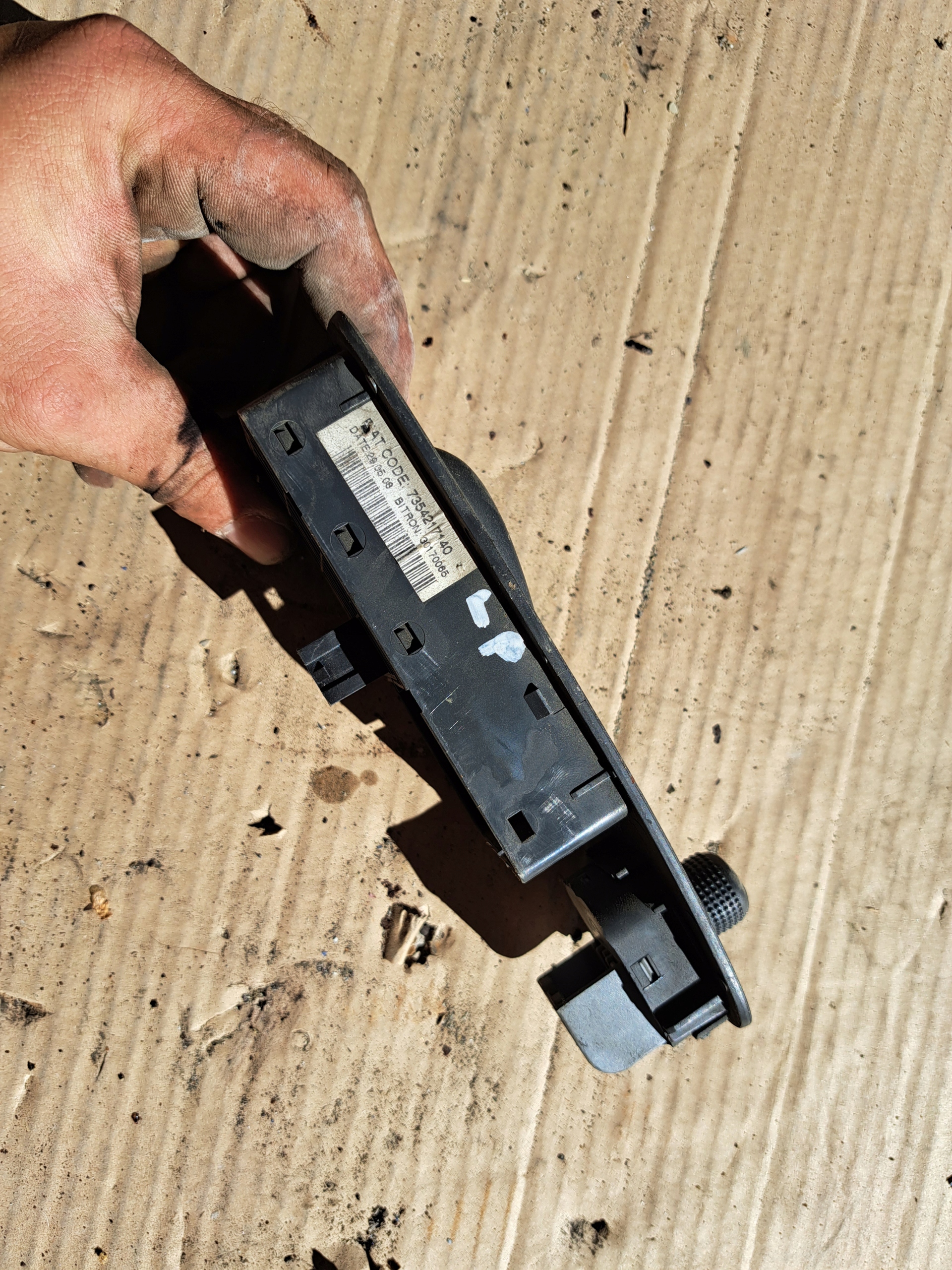 PANEL window control switch FIAT DUCATO JUMPER BOXER III 06-> R. 7354217140