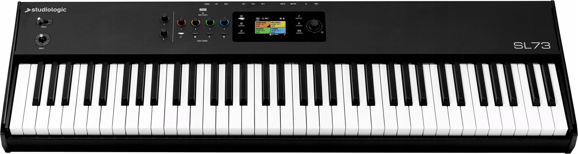 Studiologic SL73 Mk2 – MIDI ovládací klávesnice