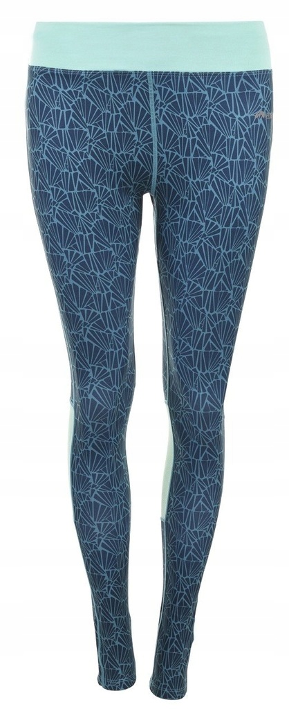 Legginsy getry damskie sportowe Elbrus Malore Women Emerald Mint M
