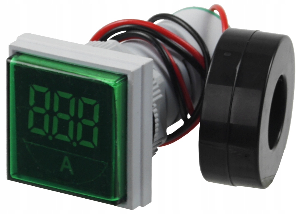 Amperomierz tablicowy miernik 22 MM LED 0 - 100A