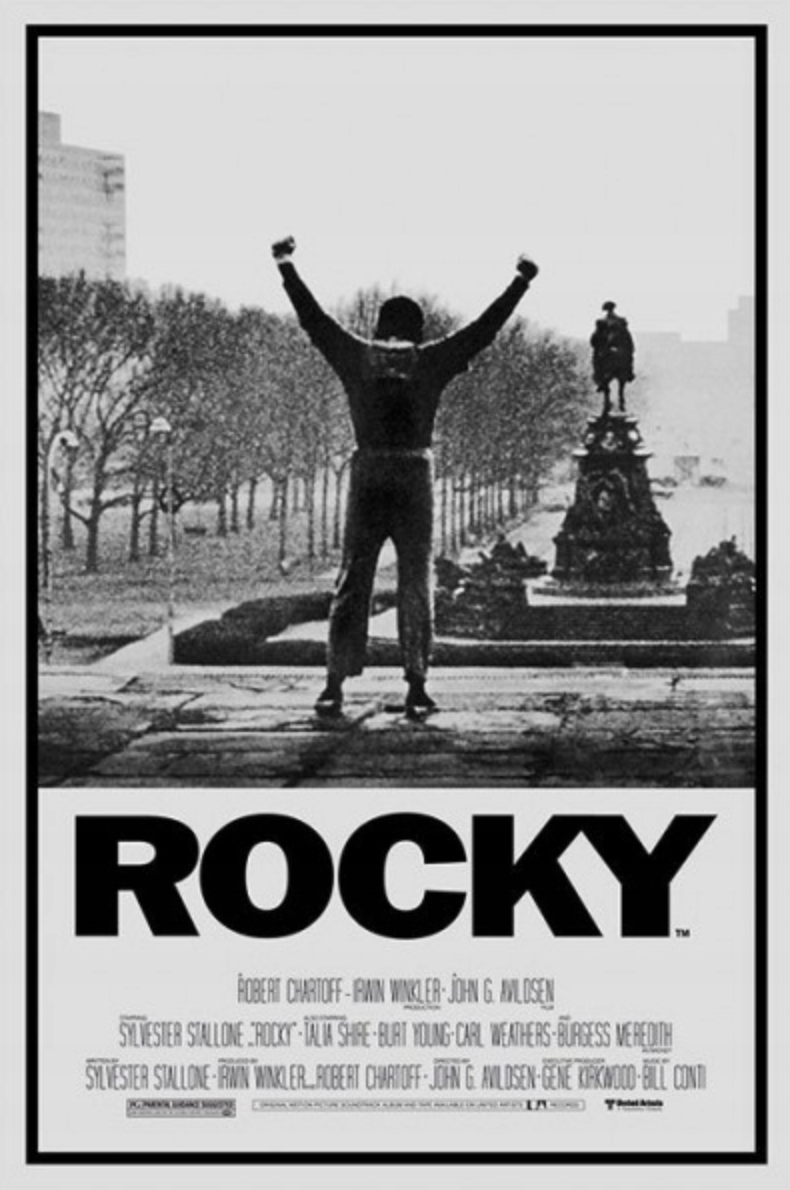 Rocky Balboa Rocky I - plakat 100x70 cm Stallone