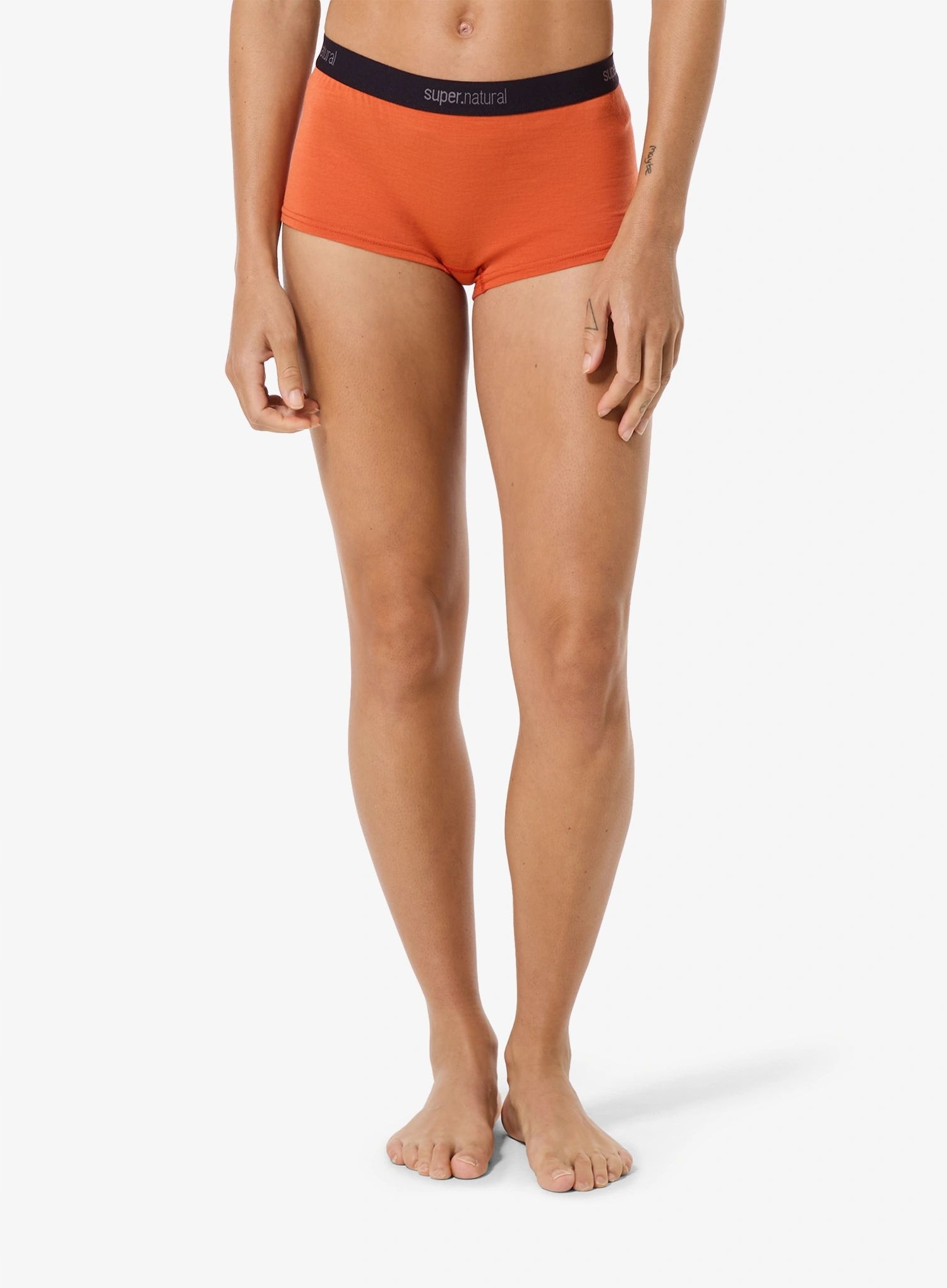 Dámské termo boxerky Super.natural Tundra175 Boyfriend Hipster chilli M