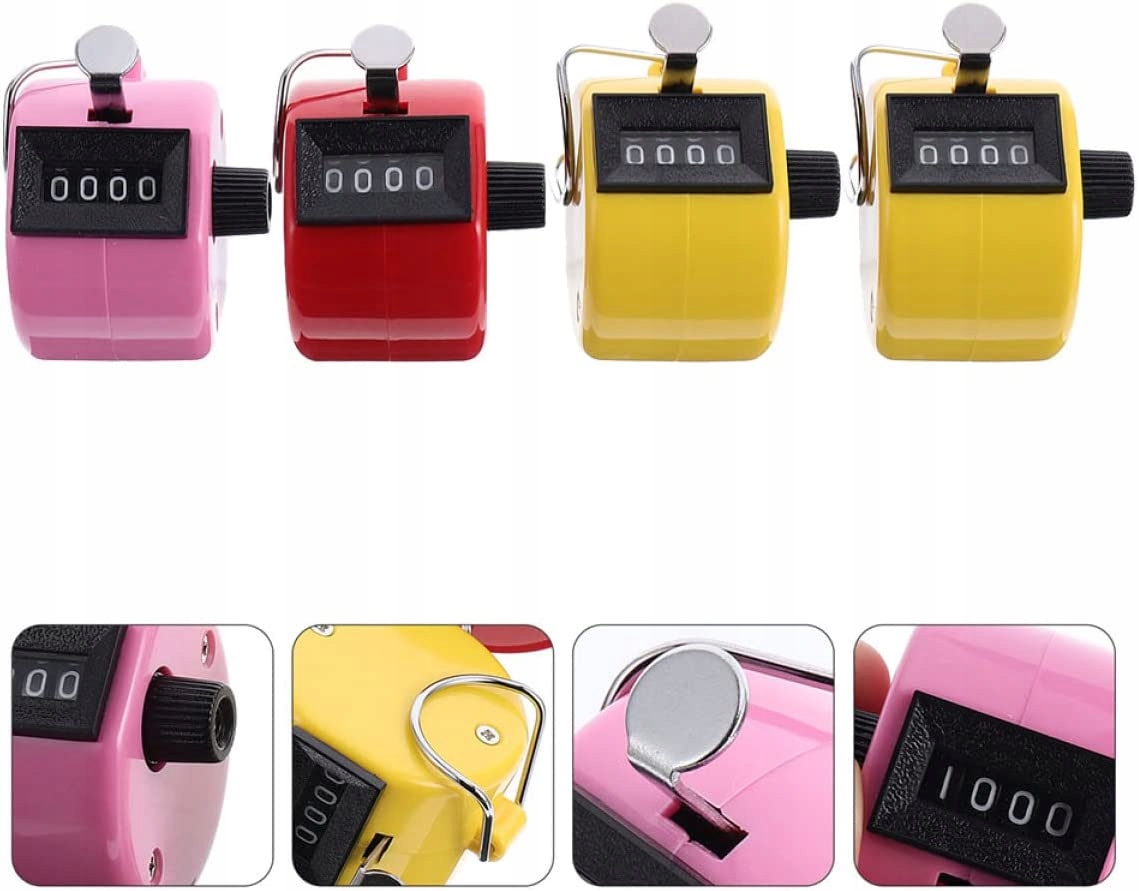Klikacz Kliker Pedometr Licznik Krokomierz Różowy Rodzaj liczarka