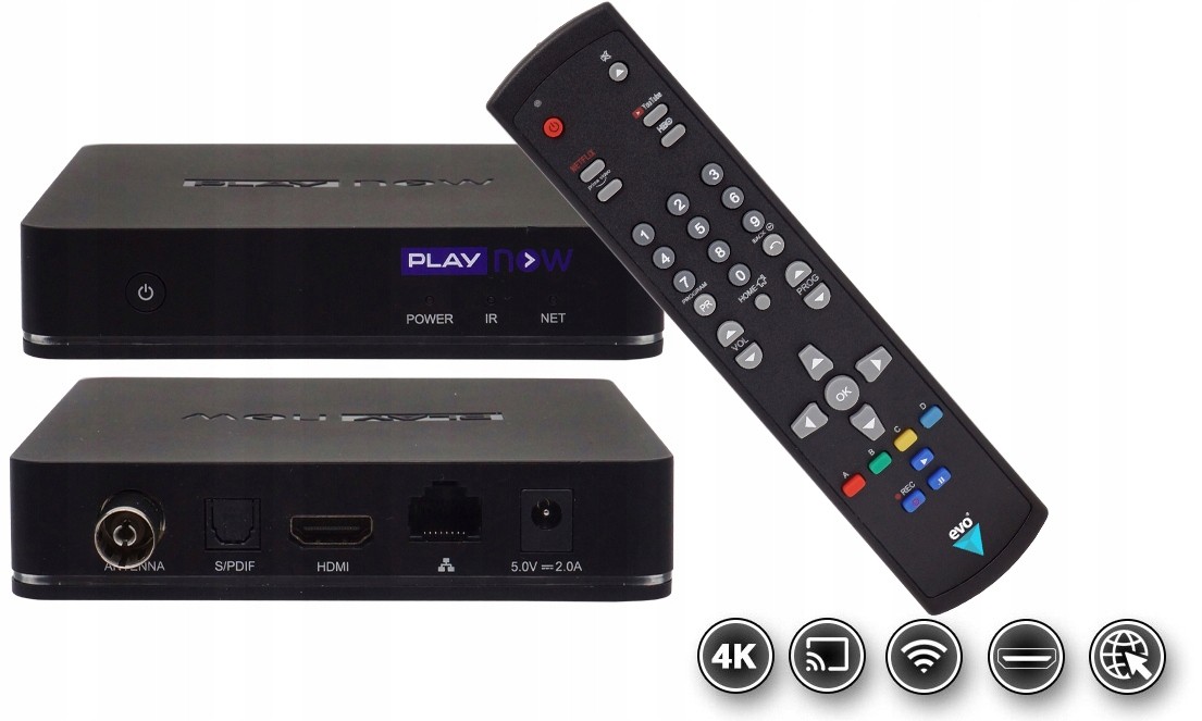 Dekoder multimedialny Play Now Tv Box DV8945