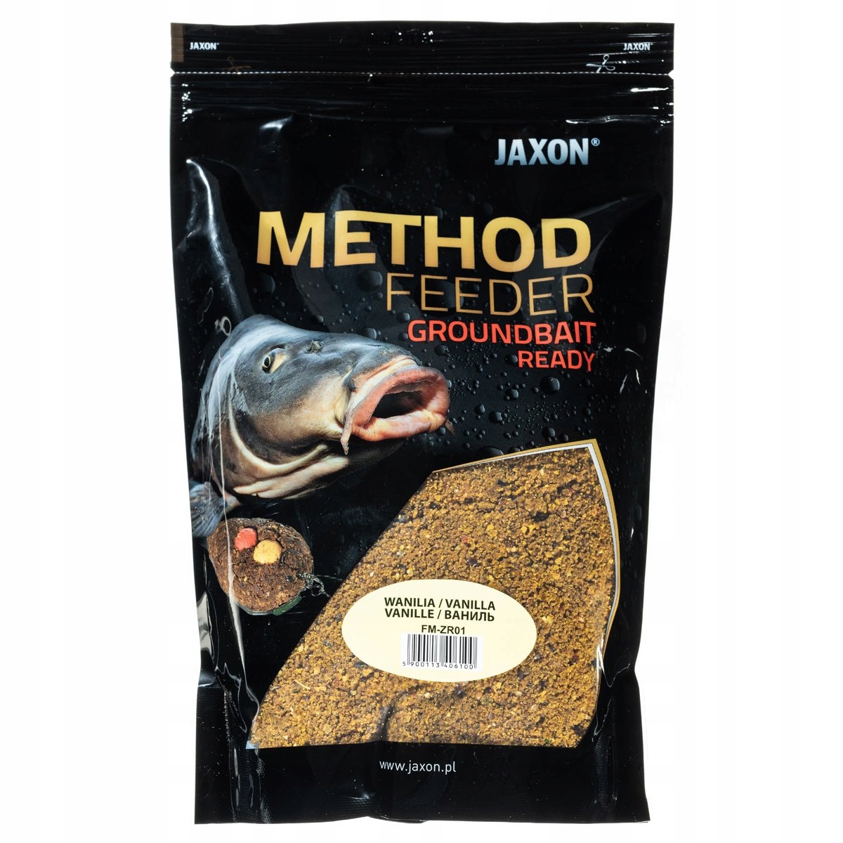 ZANĘTA JAXON METHOD FEEDER READY 750G WANILIA - FM-ZR01 - 10520458699 -  Allegro.pl