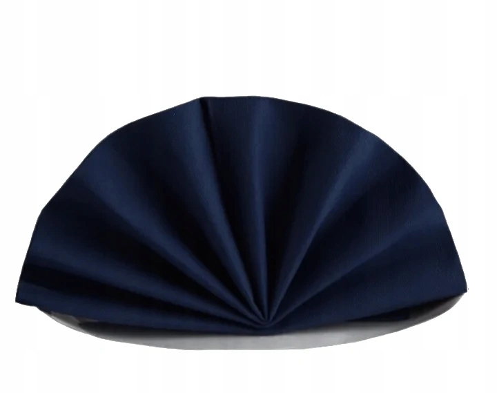 

Serwetki bankietowe bawełniane granatowe 40x40