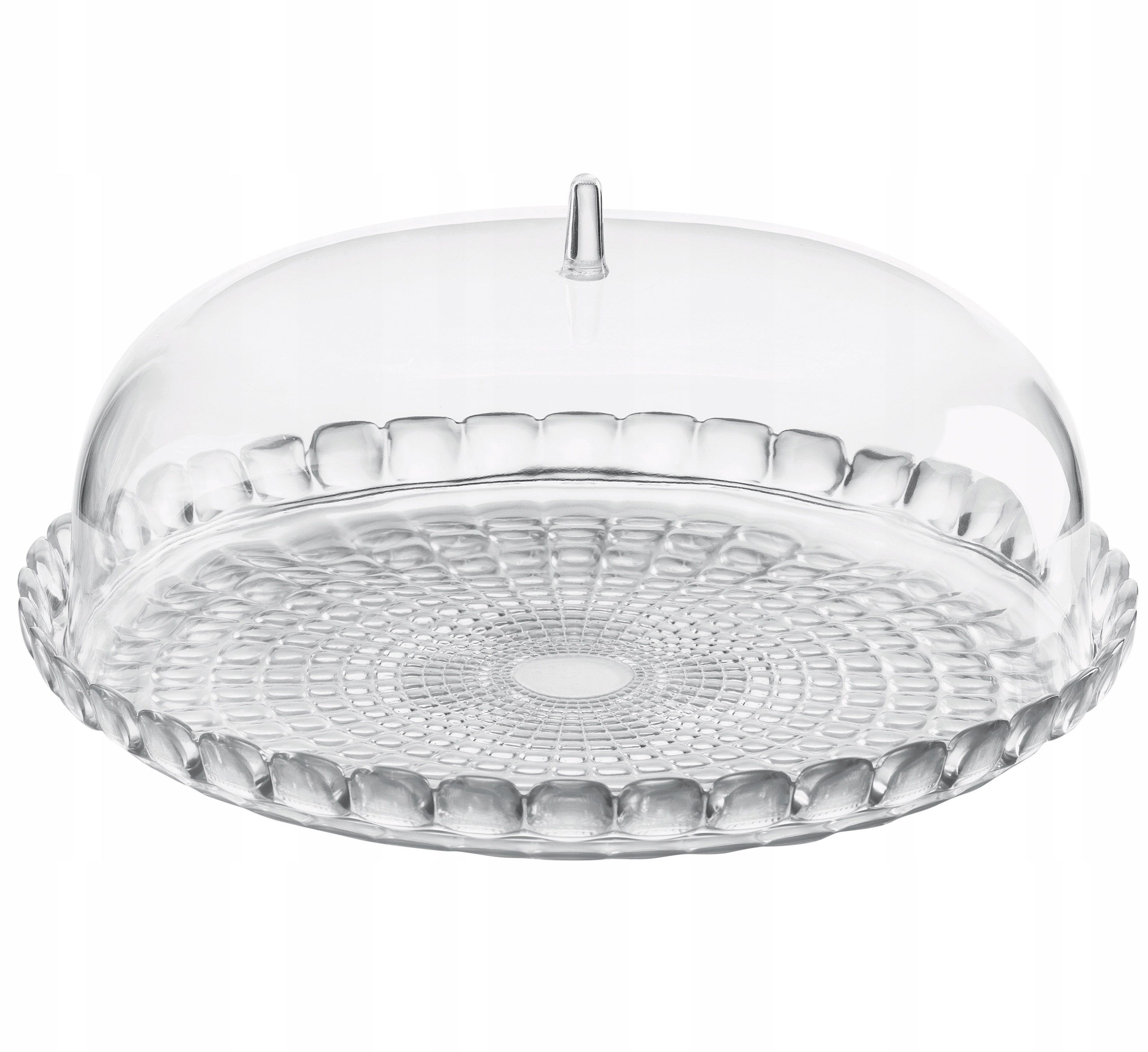 Guzzini Tiffany miska na koláč 36 cm, bezfarebná