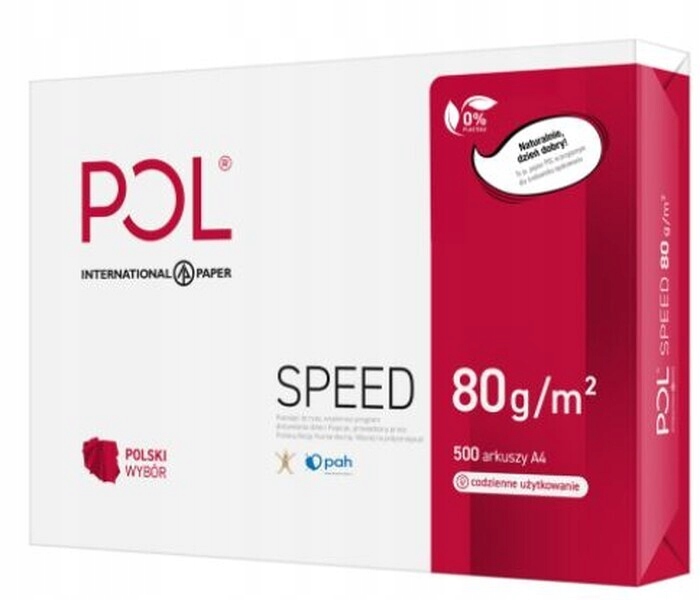 

Papier ksero drukarki biurowy Polspeed A4