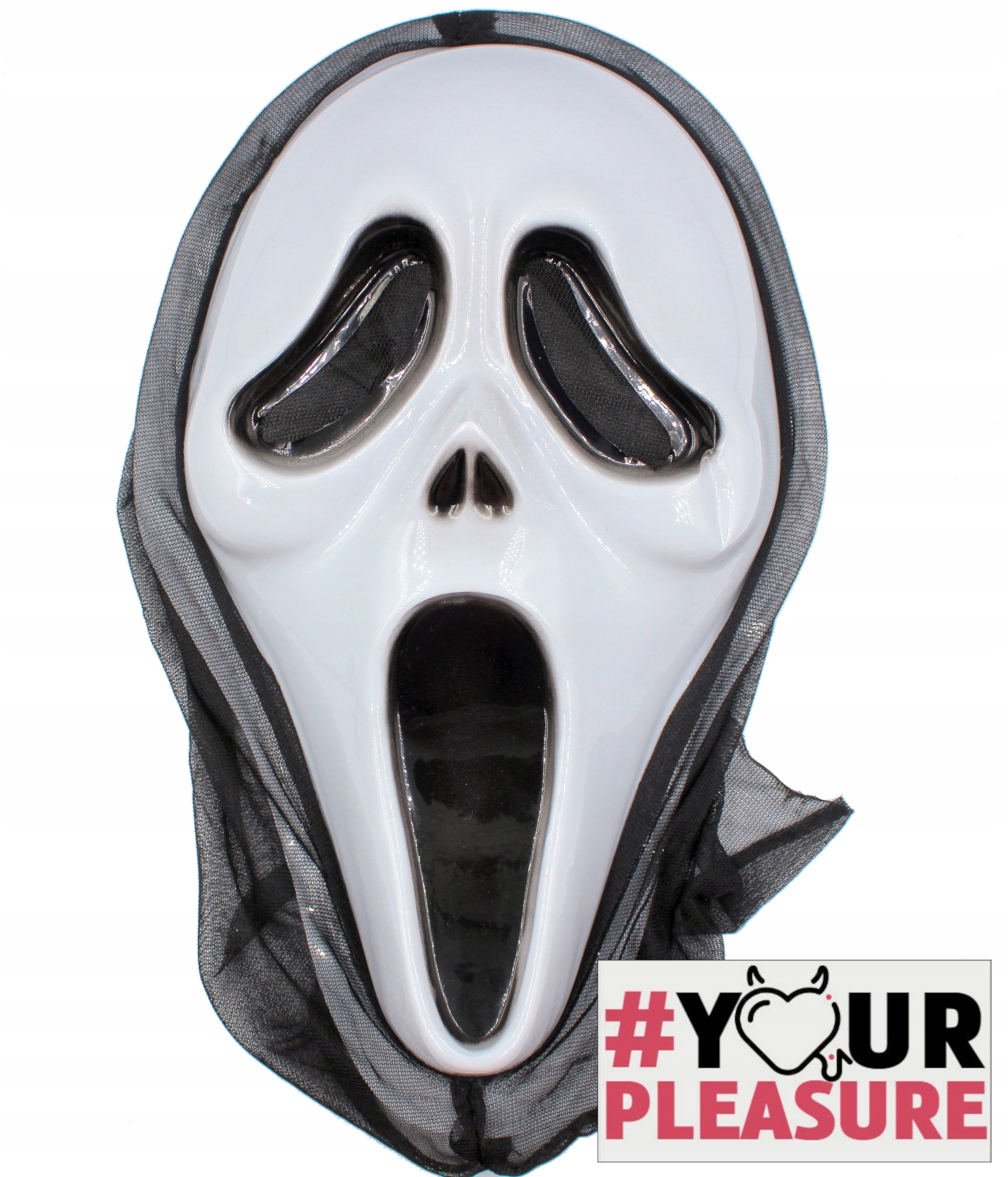 

Straszna Maska Halloween Maska Krzyk Scream 30cm