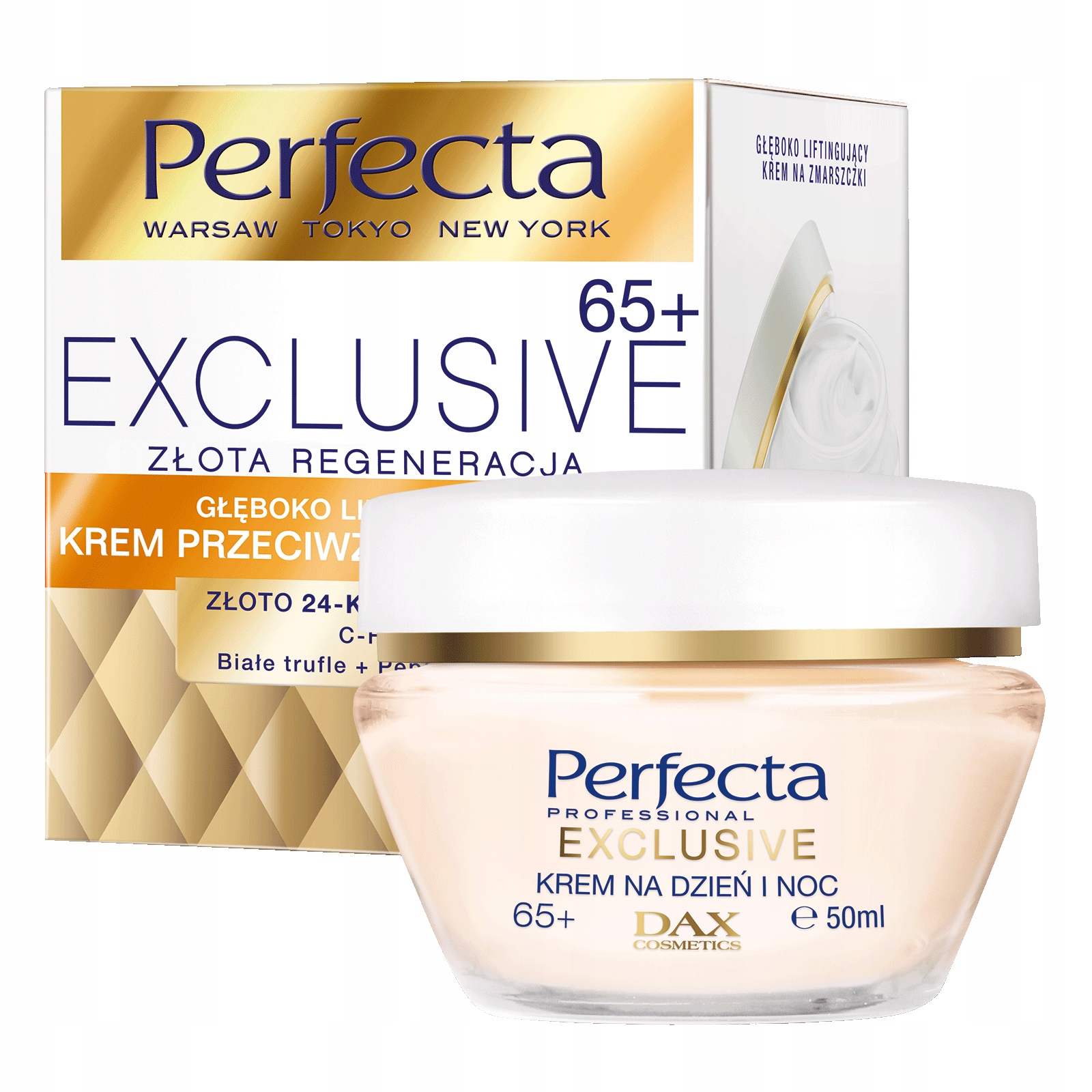 

Perfecta Exclusive Złota Regeneracja 65+ 50ML