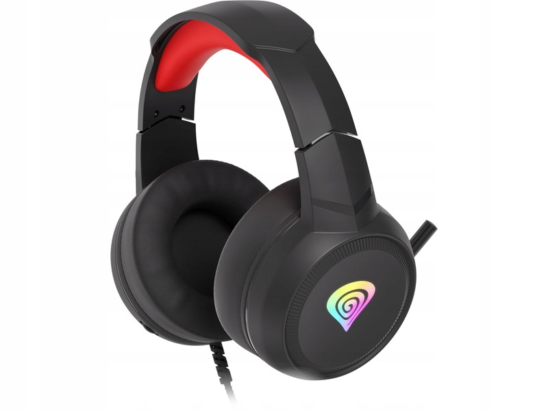 

Słuchawki Genesis Neon 200 Rgb Czarno-czerwony