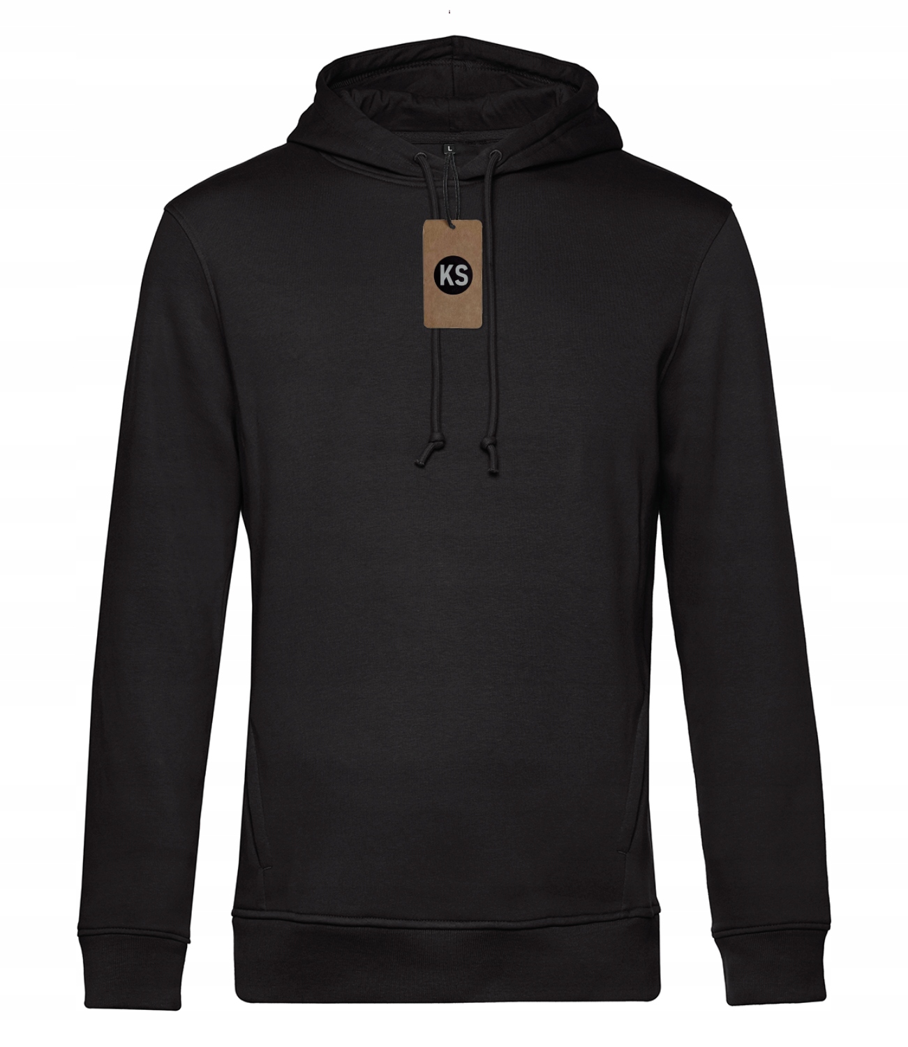 Miękka, Gruba bluza z kapturem, jakość Premium Ks Hooded 280g black L