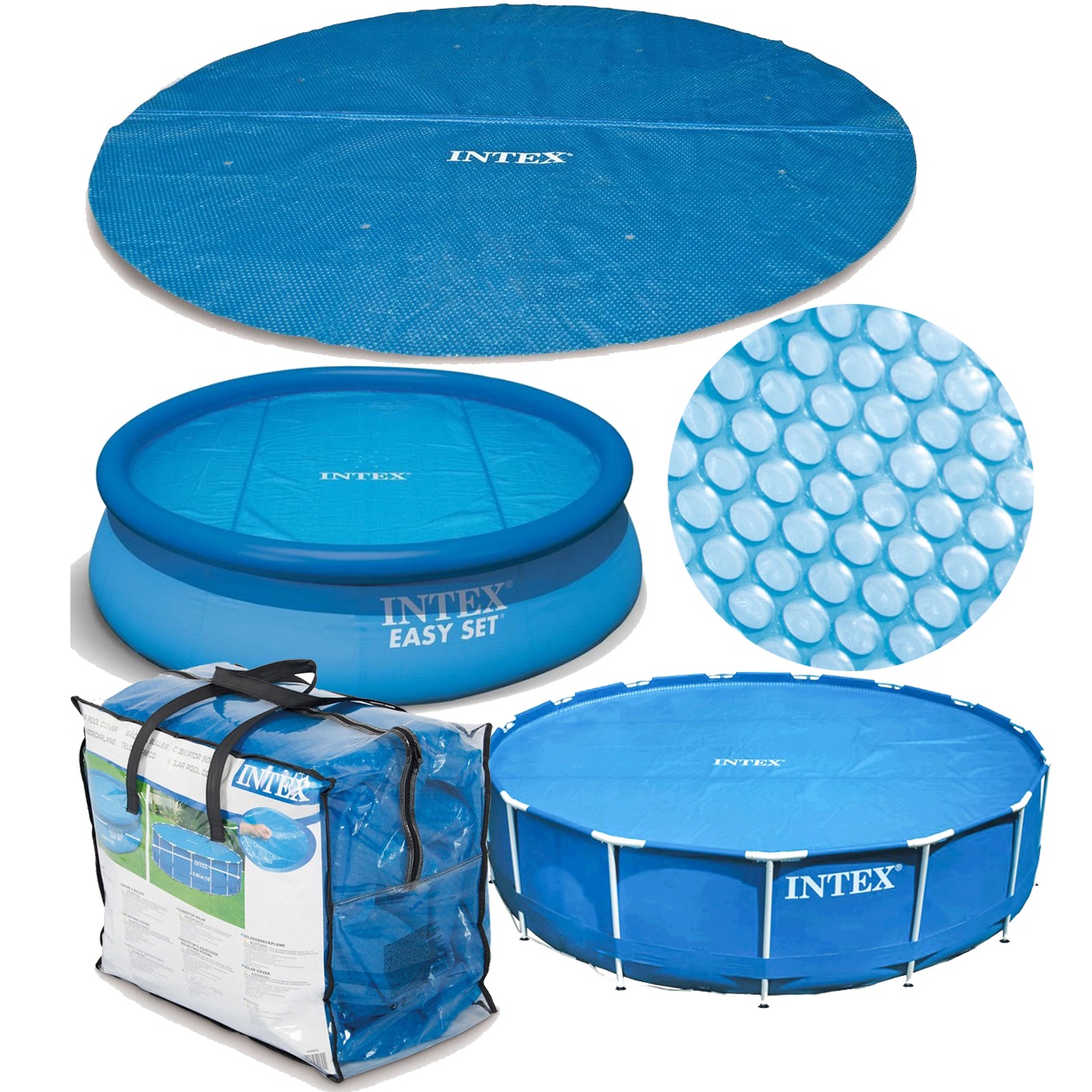 

Pokrywa Solarna Do Basenu Intex 29020 244 cm
