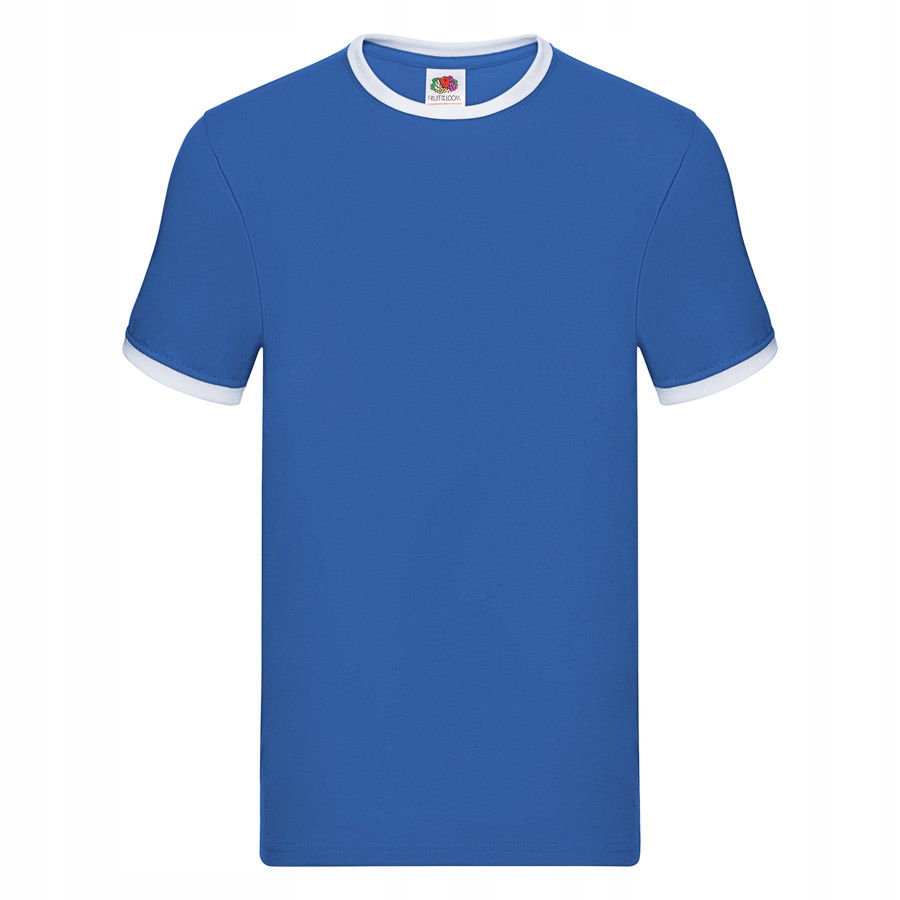 

Koszulka męska T-shirt Ringer c.nieb/biały 3XL