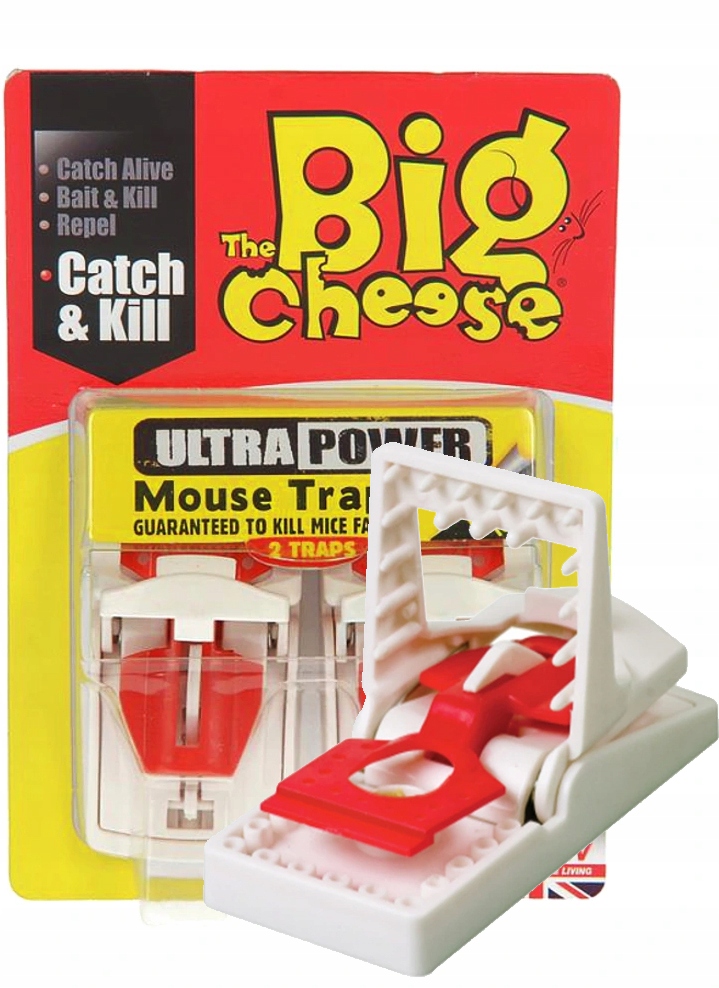 

Skuteczna Pułapka Na Myszy Mouse Trap 2 Sztuki